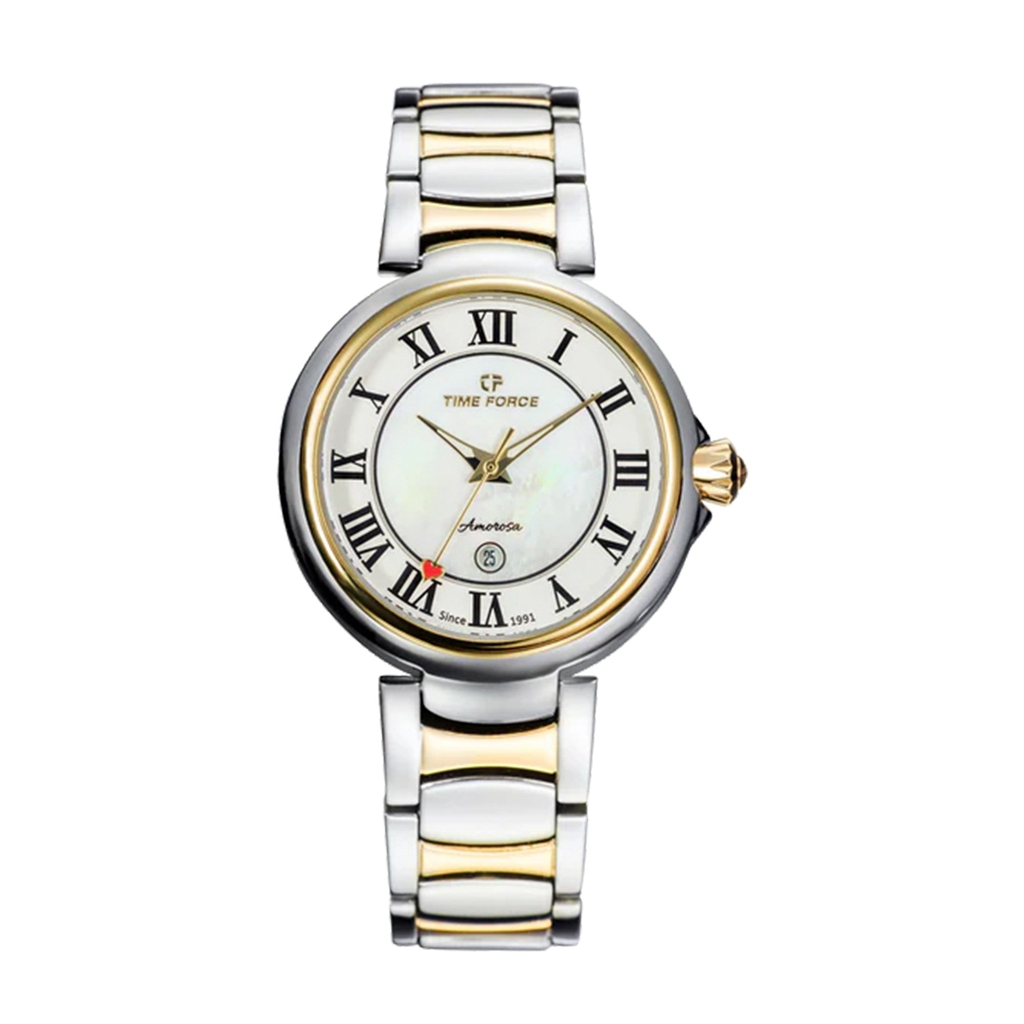 Reloj Time Force Amorosa TF5043LAGN02M Dama