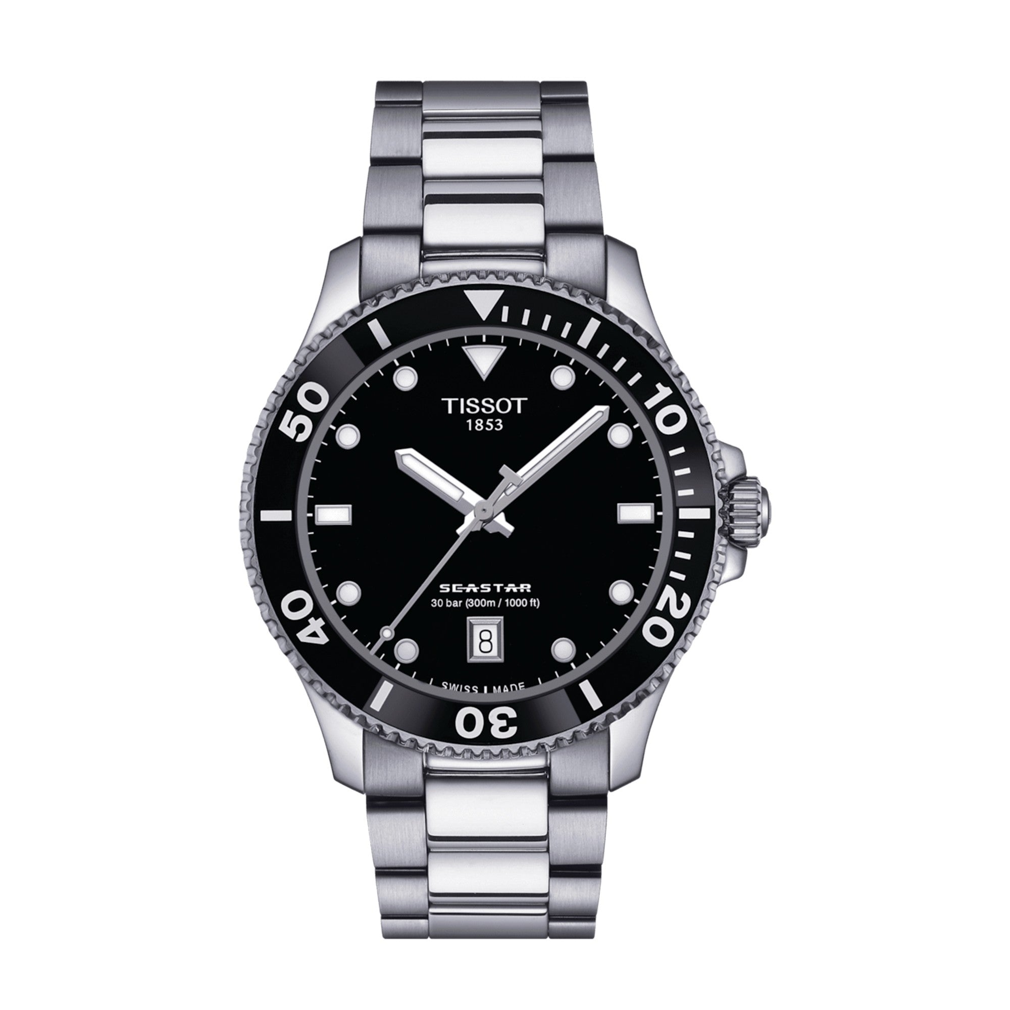 Reloj Tissot Seastar 1000 T1204101105100 Caballero