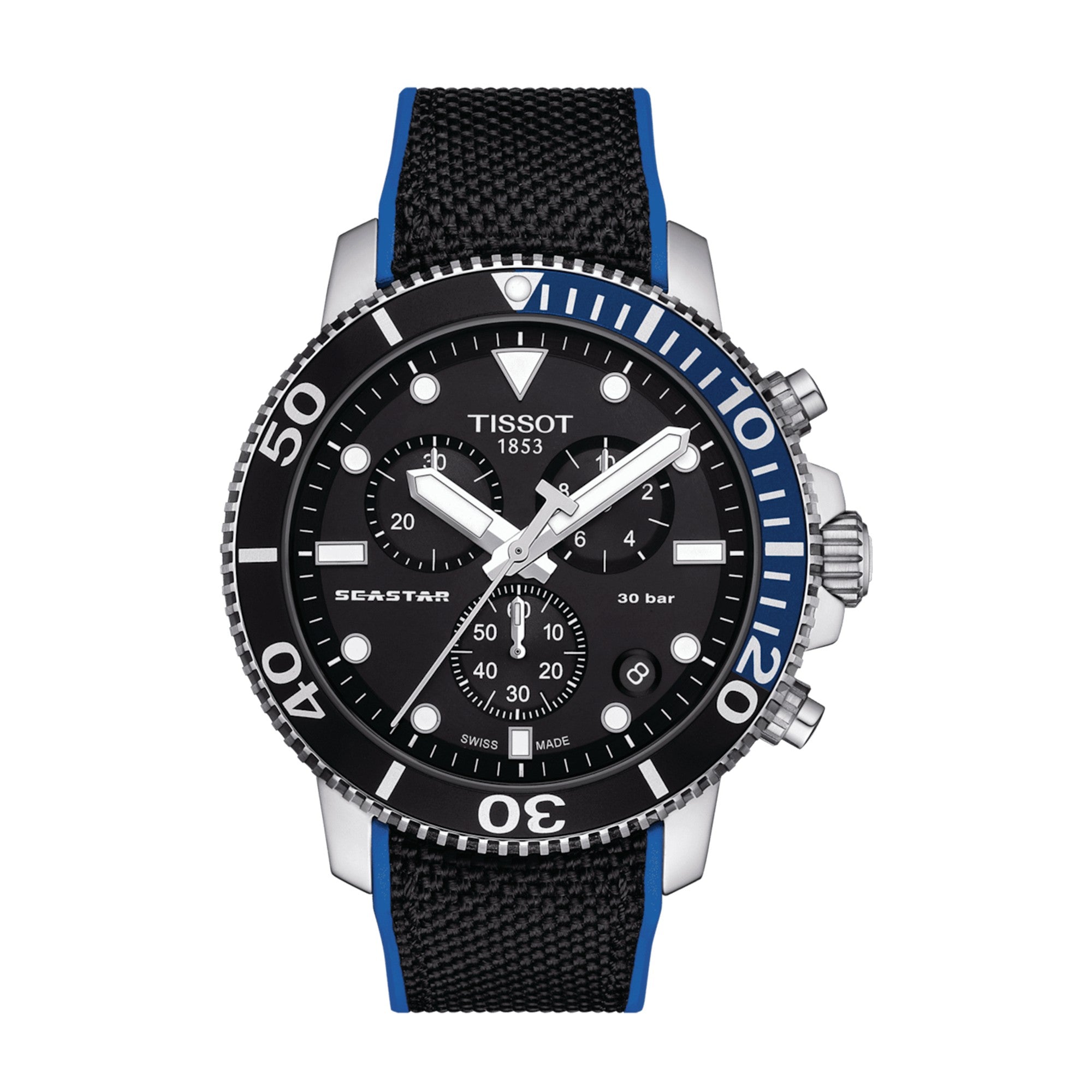 Reloj Tissot Seastar 1000 Chronograph T1204171705103 Caballero