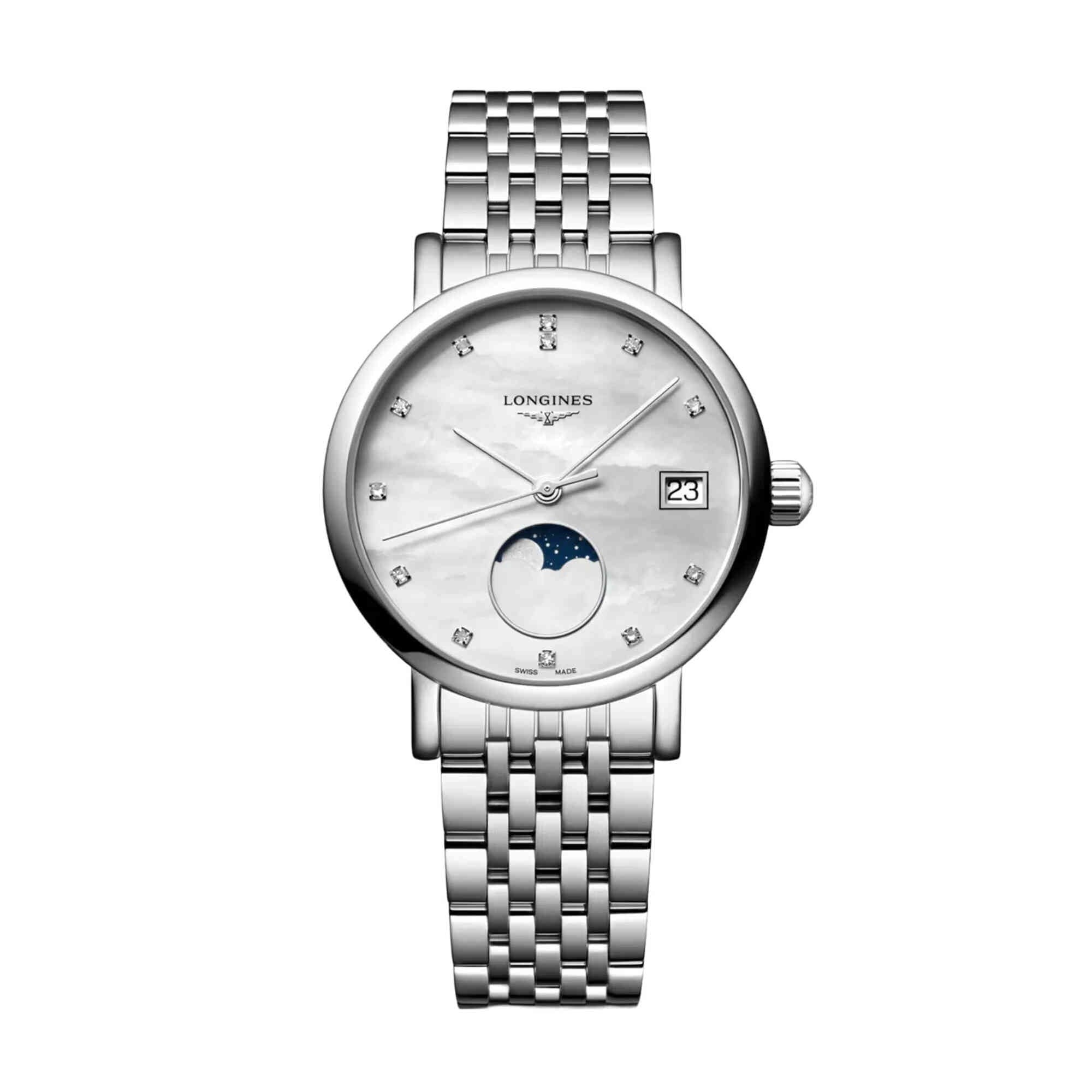 Reloj Longines Elegant Collection Moonphase L43304876 Dama