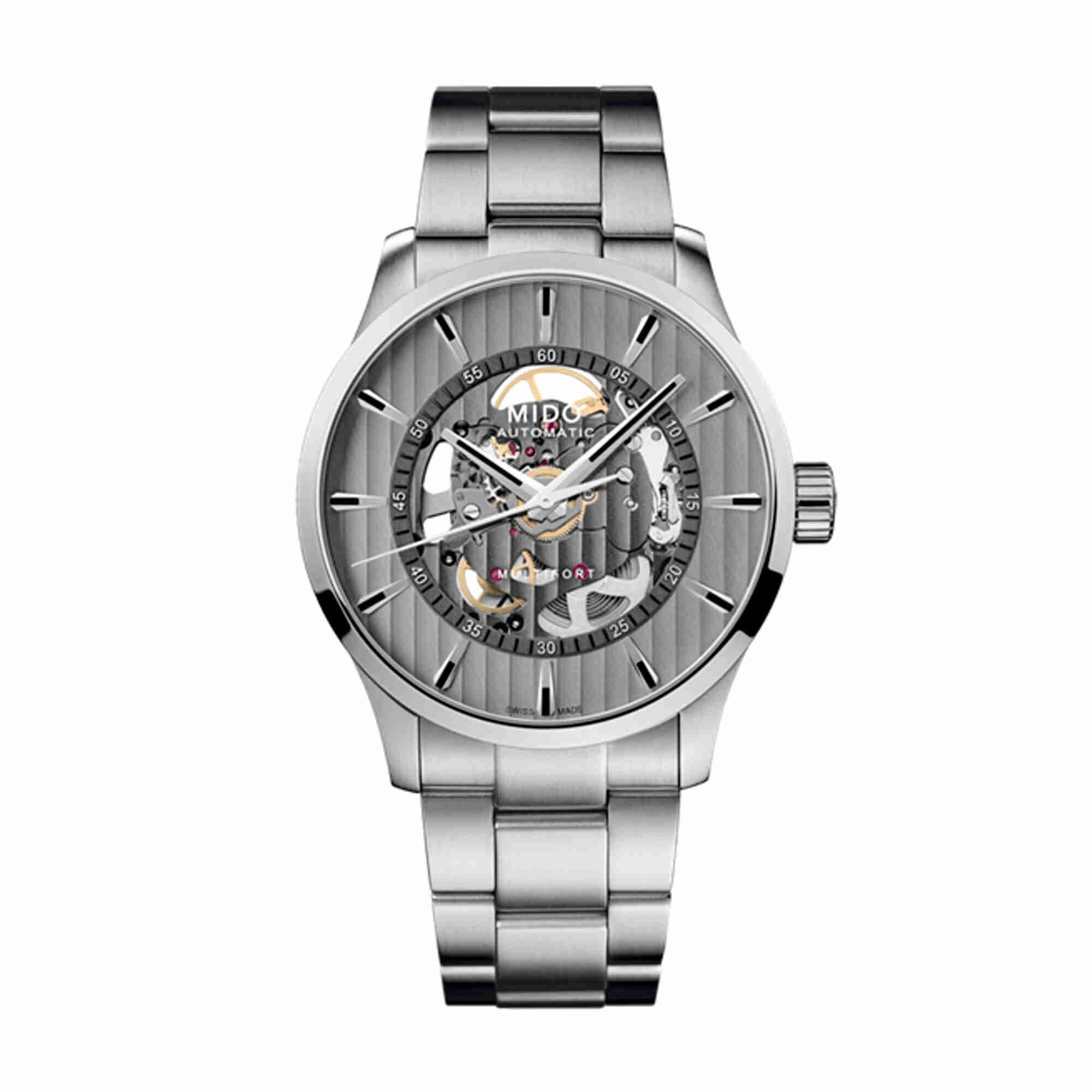 Reloj Mido Multifort Skeleton Vertigo M0384361103100 Caballero