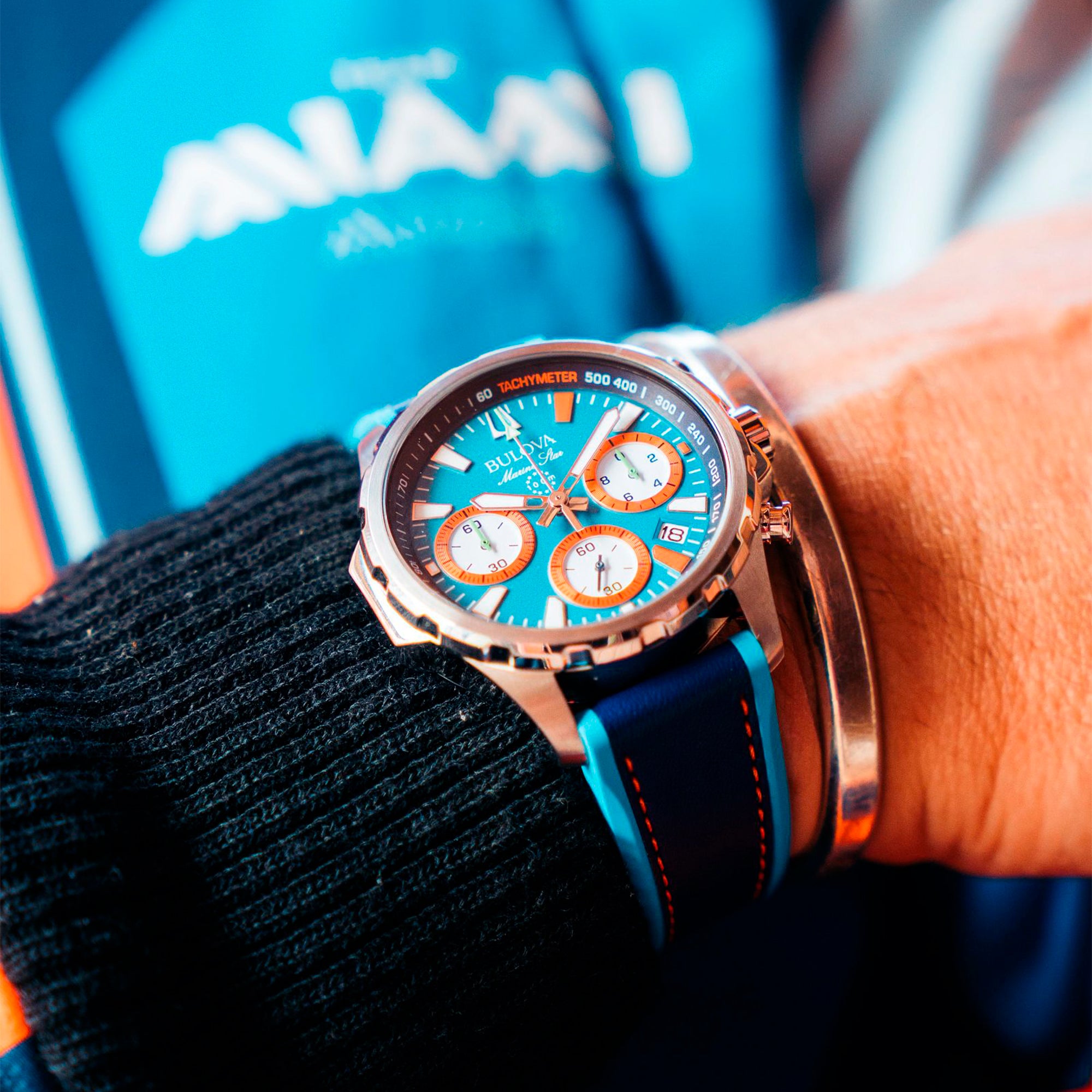 Reloj Bulova E1 Team Miami Caballero