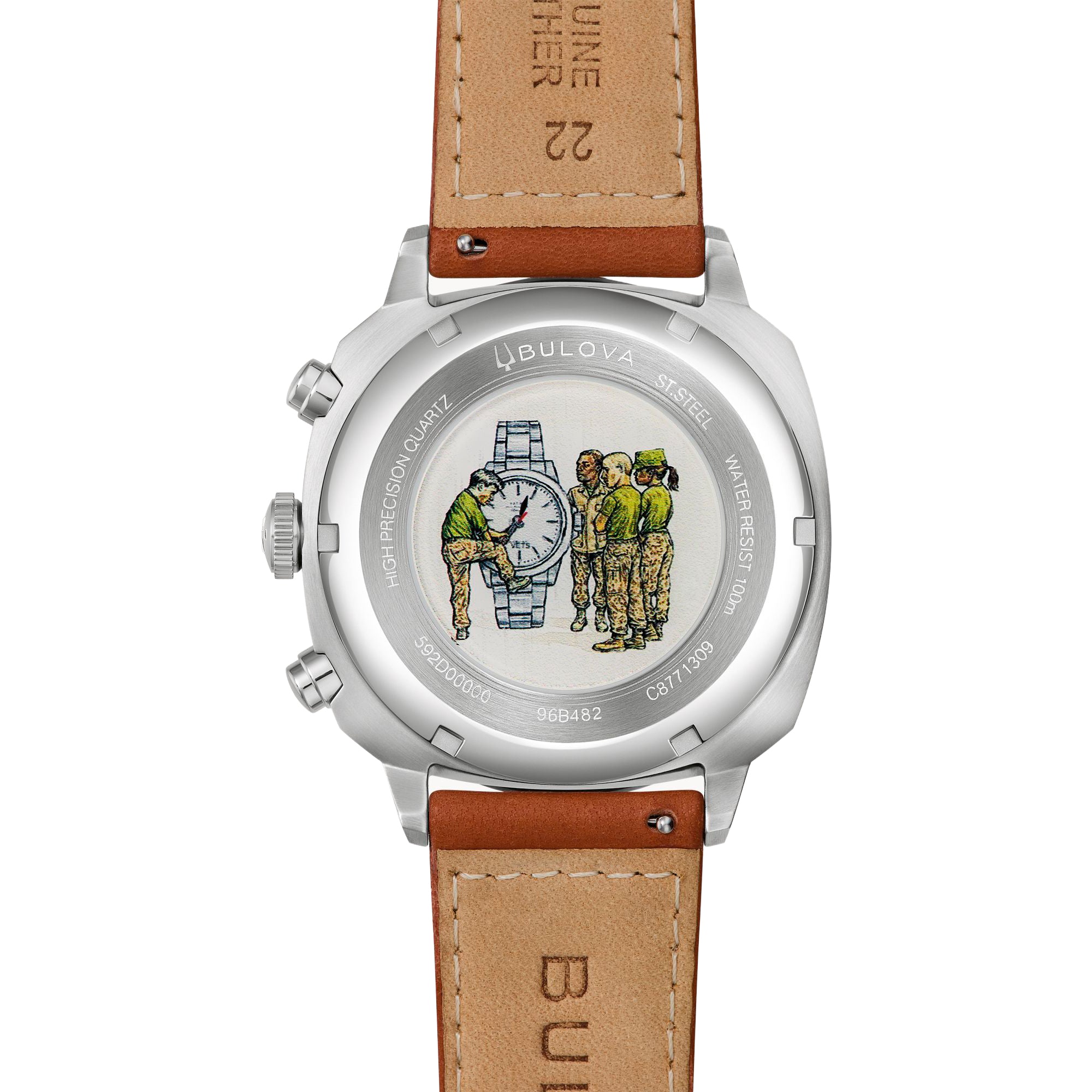 Reloj Bulova Military Hombre