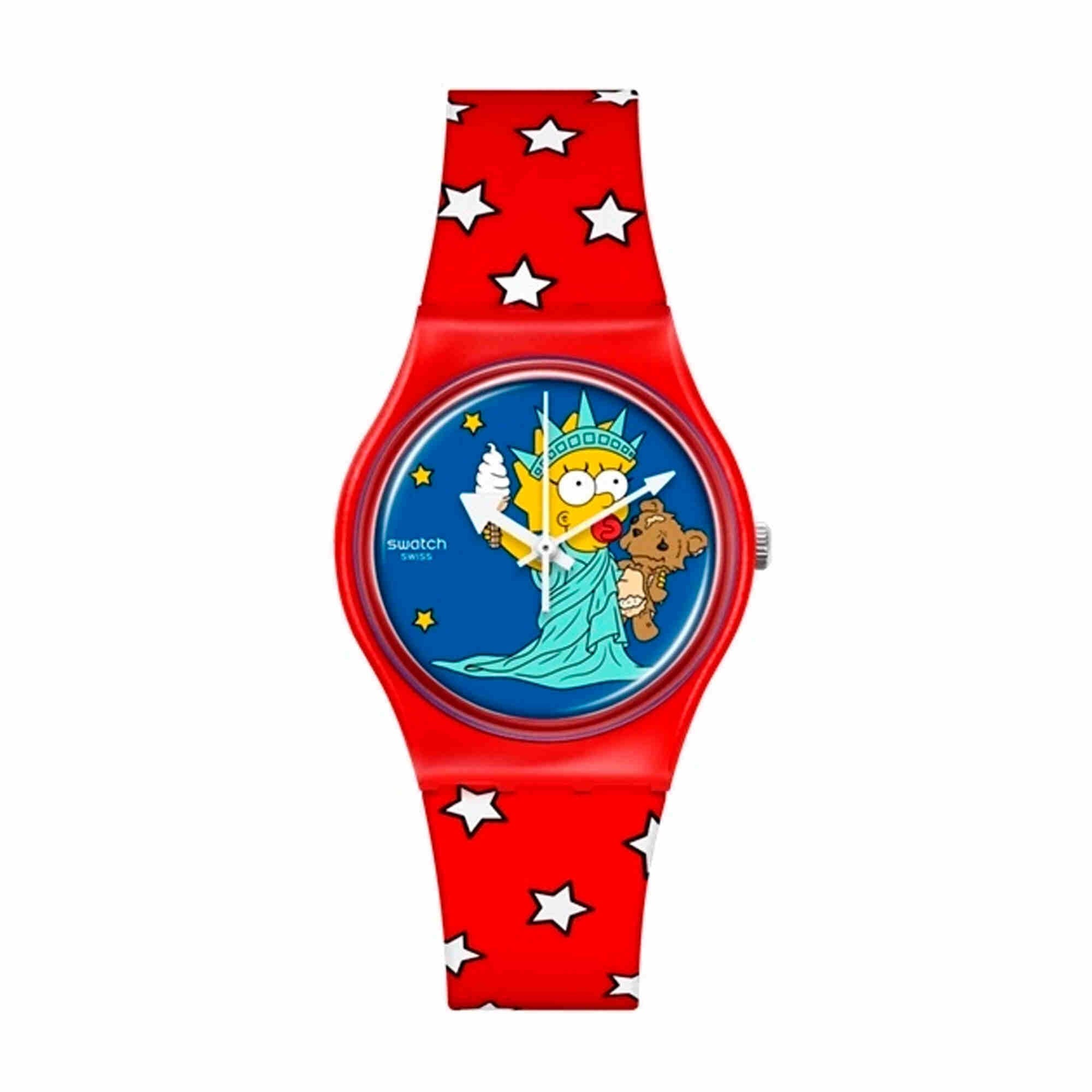 Reloj Swatch Little Lady Liberty SB05O102 Unisex