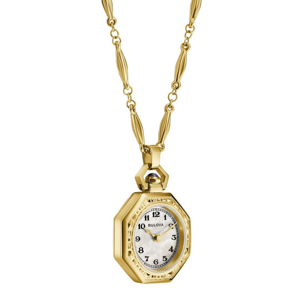 Reloj Bulova Rubaiyat Pendant Necklace Dama