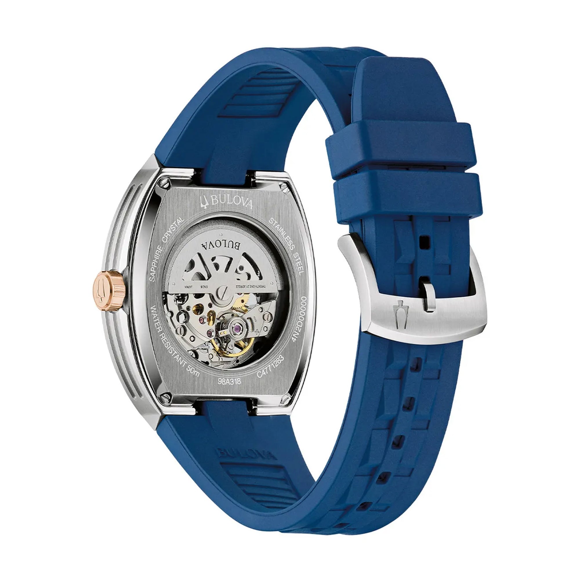 Reloj Bulova Máquina Skeleton Caballero