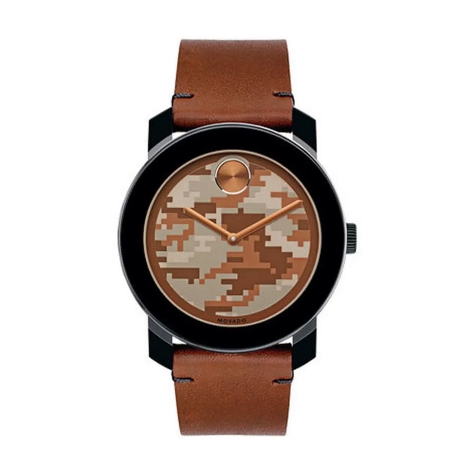 Reloj Movado Bold Brown and Beige Camouflage-Print 3600301 Caballero