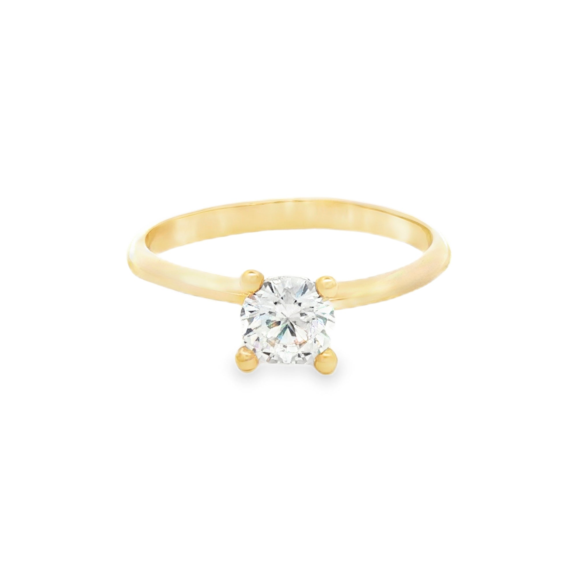 ANILLO SOLITARIO ZIRCÓN