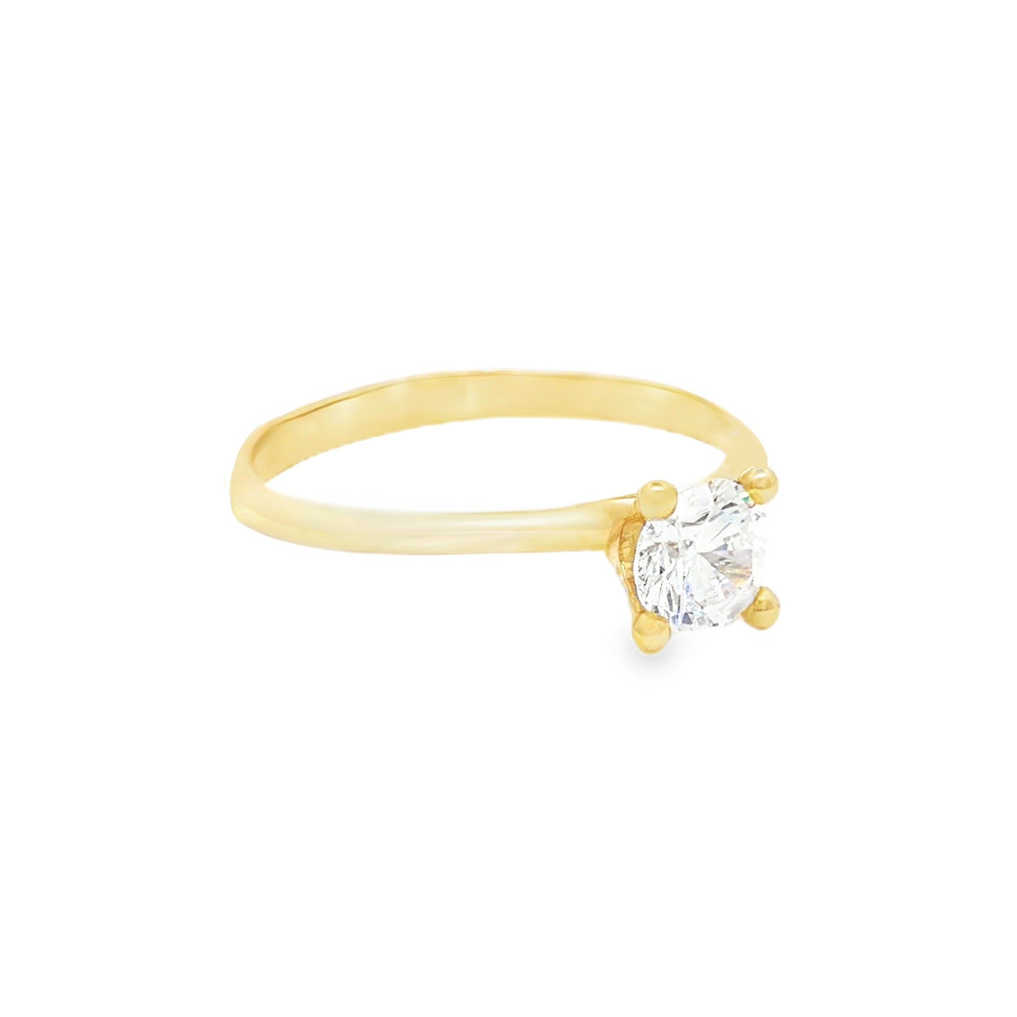 ANILLO SOLITARIO ZIRCÓN