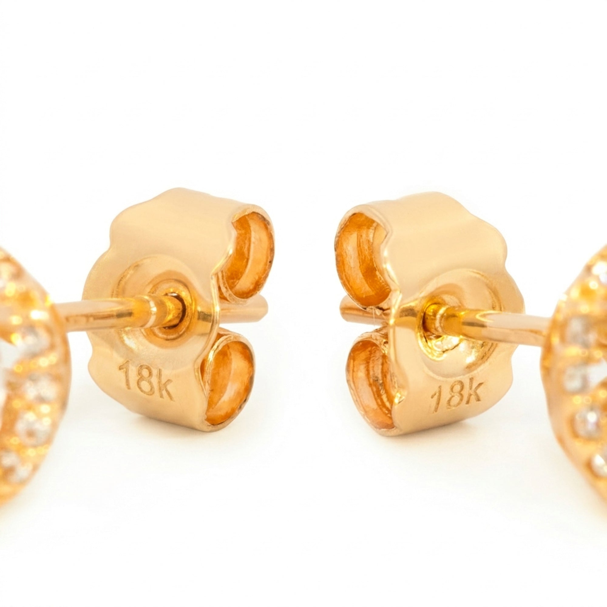 ARETES CANASTA FLOR ZIRCÓN