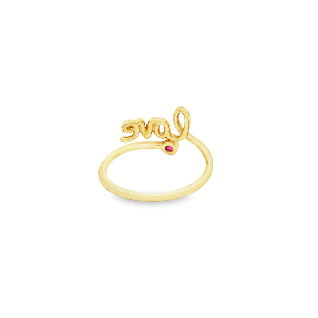 ANILLO "LOVE"