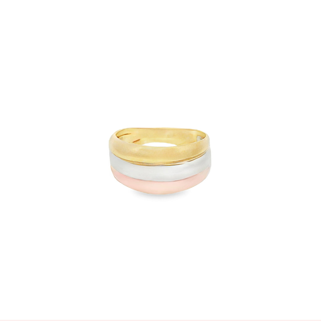 ANILLO TRES FILAS DEGRADÉ
