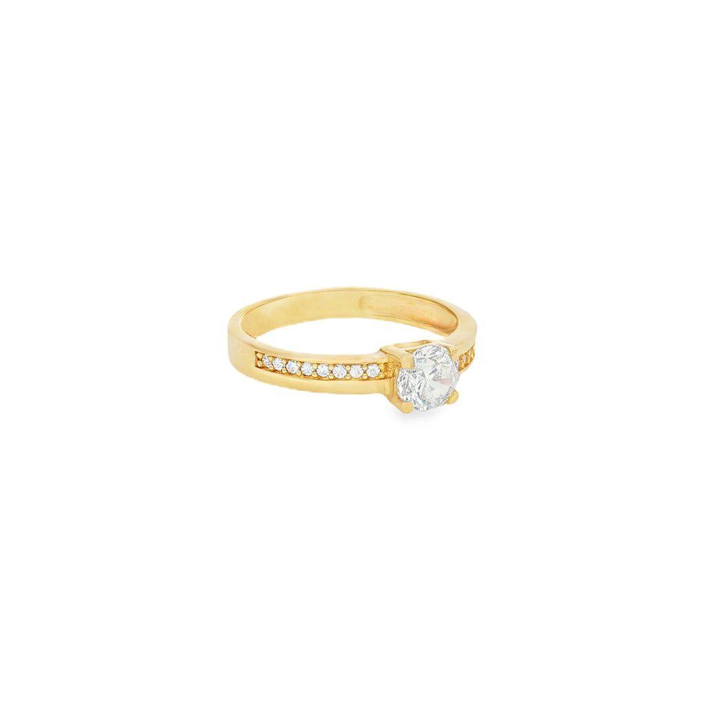 ANILLO ZIRCÓN ADORNADO