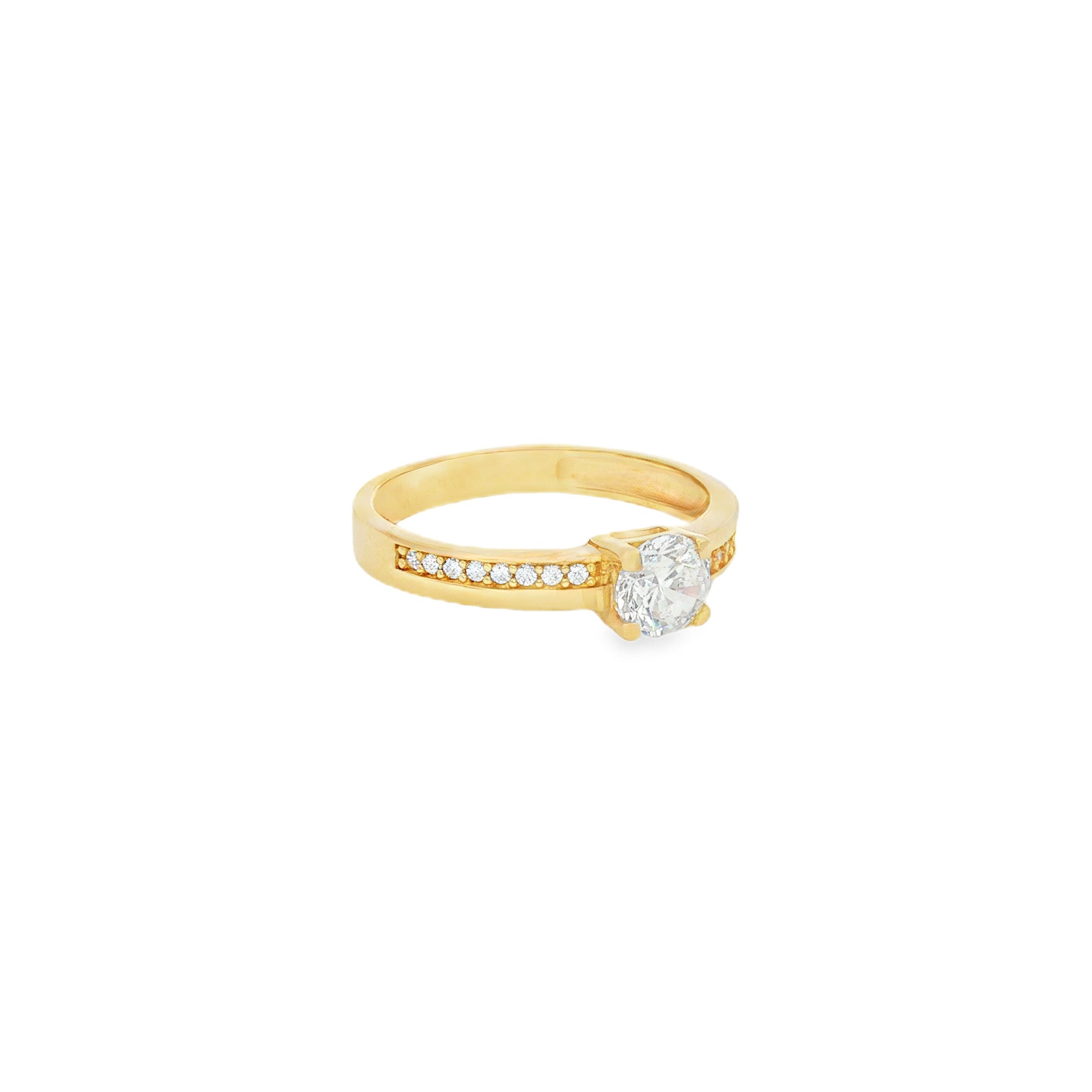 ANILLO ZIRCÓN ADORNADO