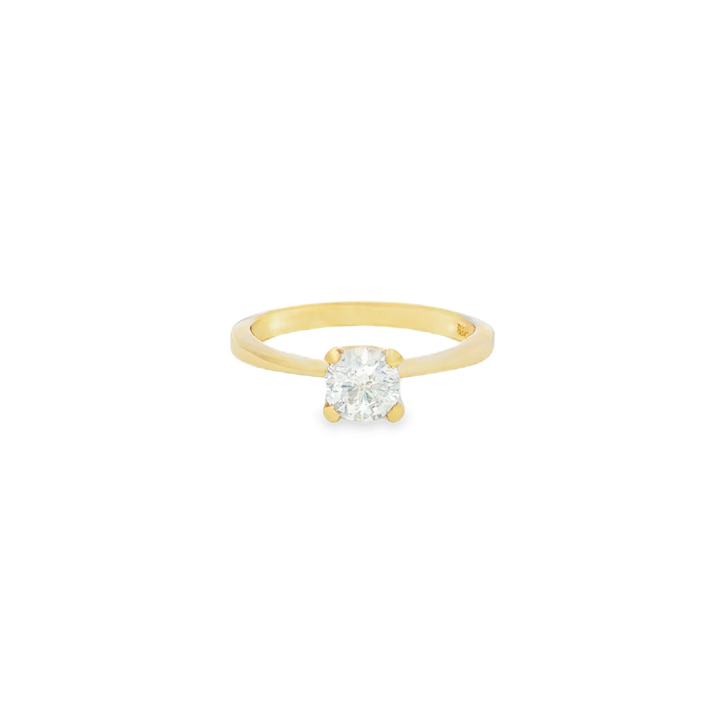 ANILLO SOLITARIO CON ZIRCÓN