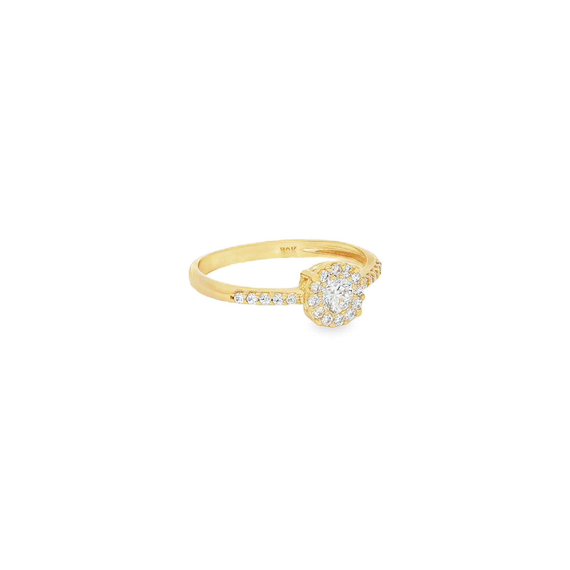 ANILLO FLOR CON ZIRCONES