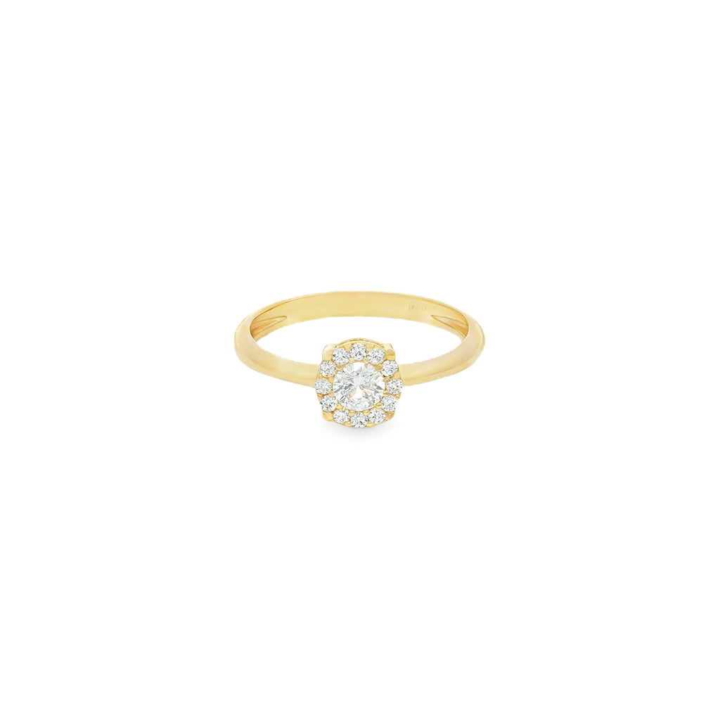 ANILLO FLOR ZIRCONES