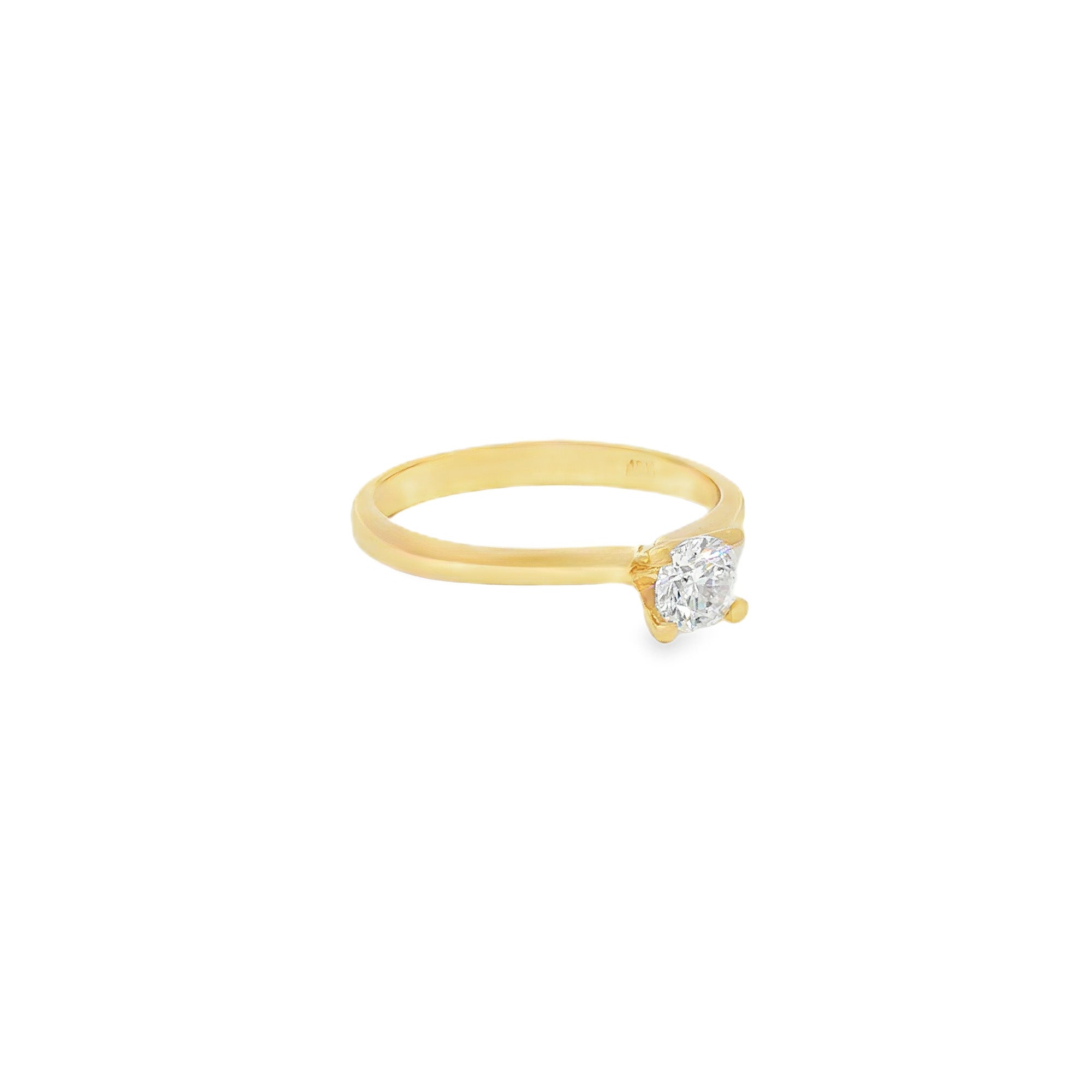 ANILLO SOLITARIO CON ZIRCÓN