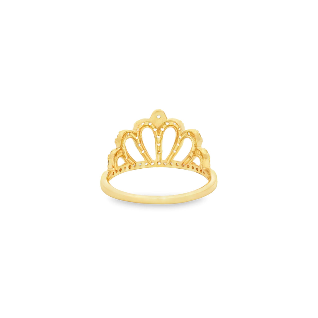 ANILLO CORONA CON ZIRCONES
