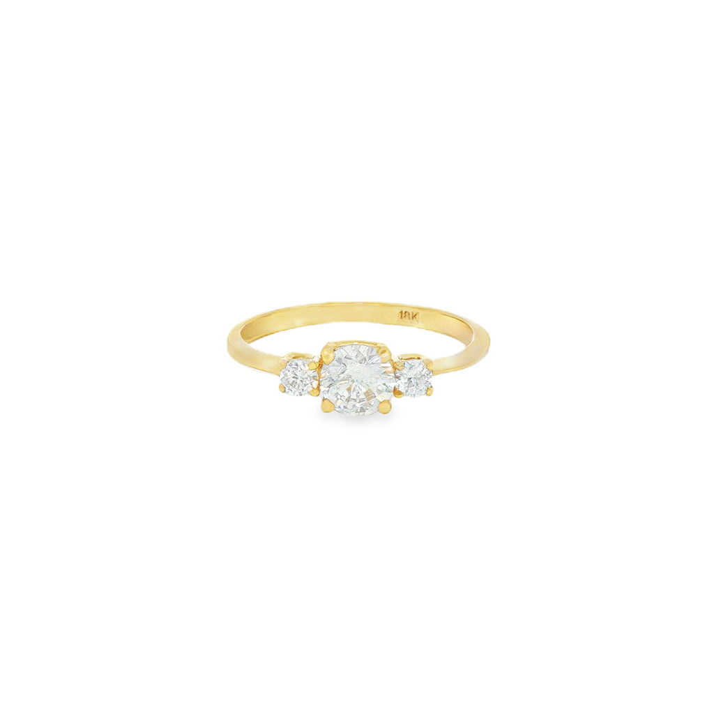 ANILLO CON ZIRCONES