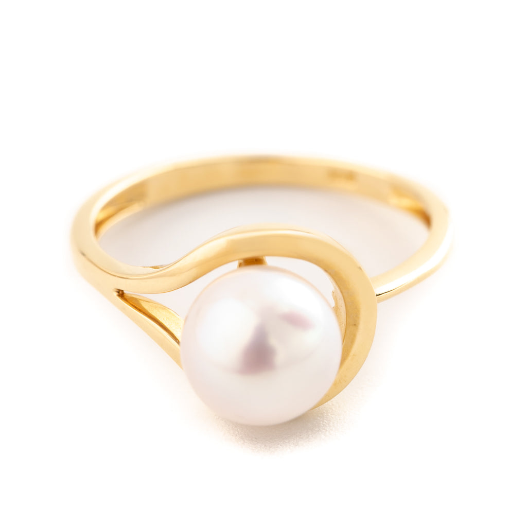 ANILLO GOTA PERLA 8MM