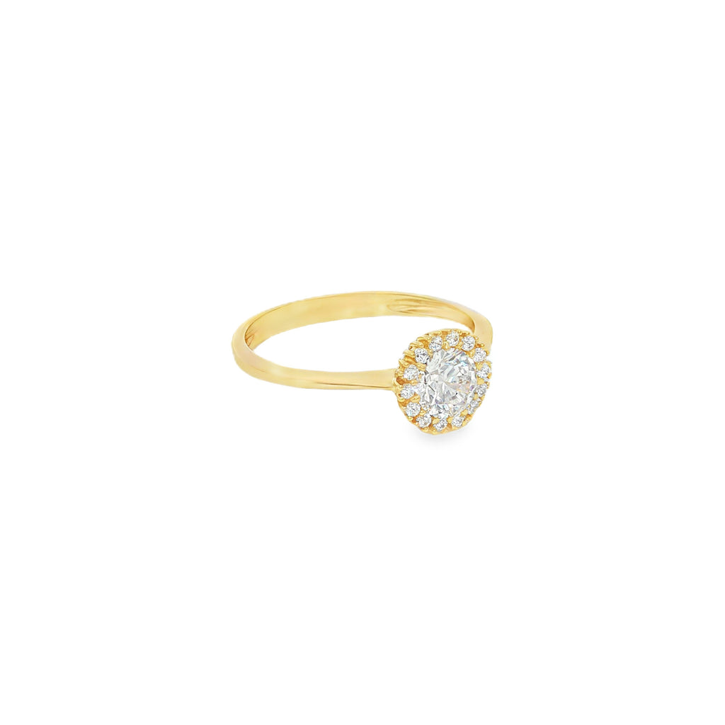 ANILLO FLOR ZIRCONES