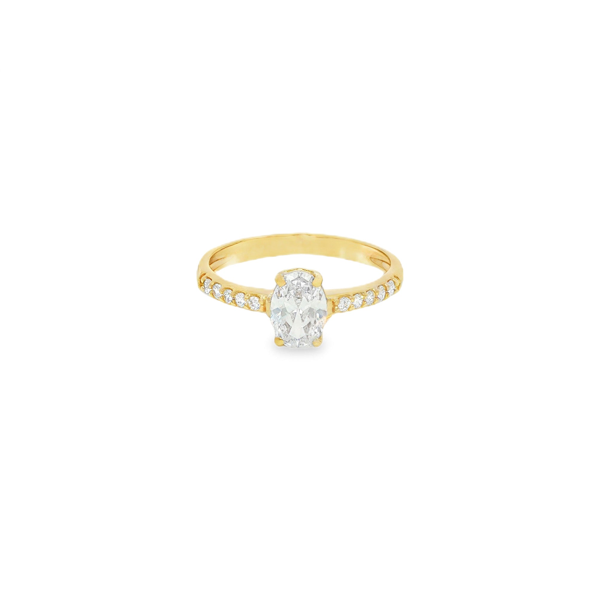 ANILLO ZIRCÓN OVAL