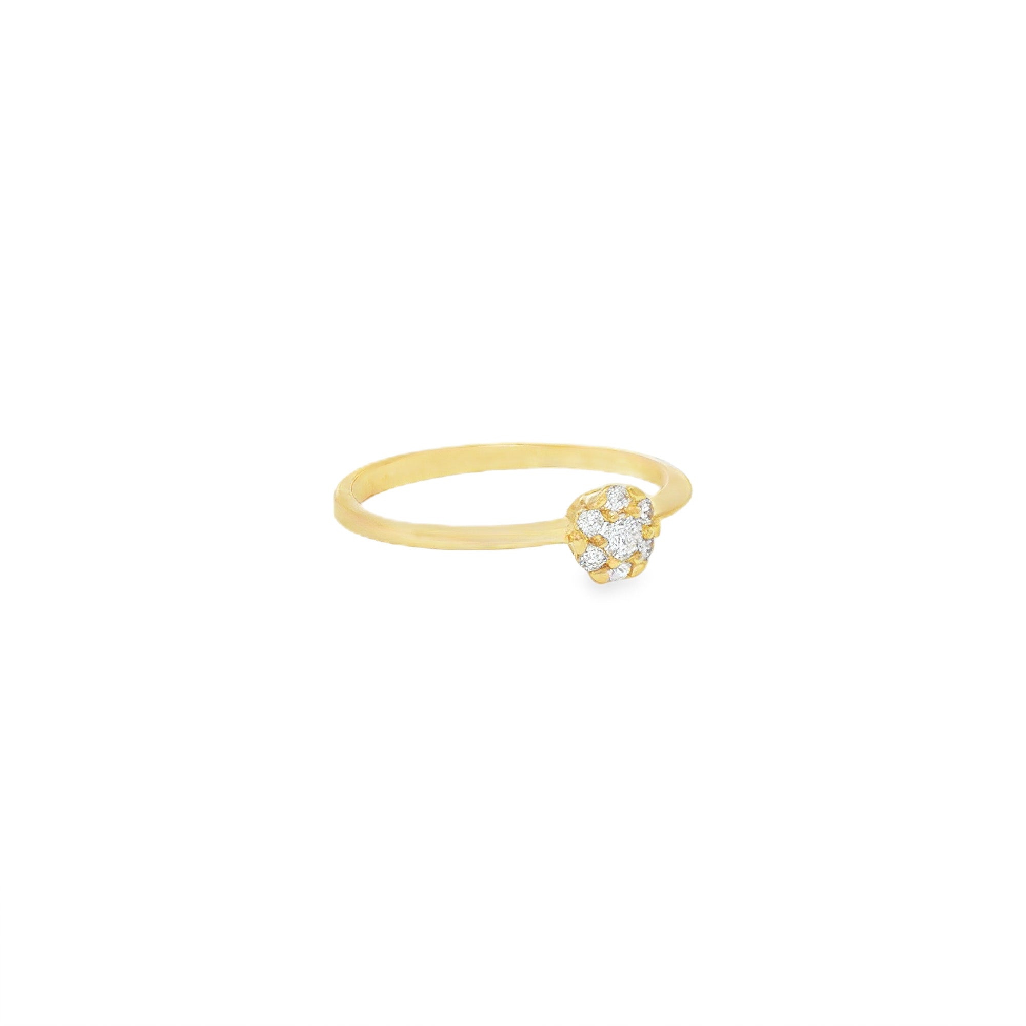 ANILLO FLOR CON ZIRCONES