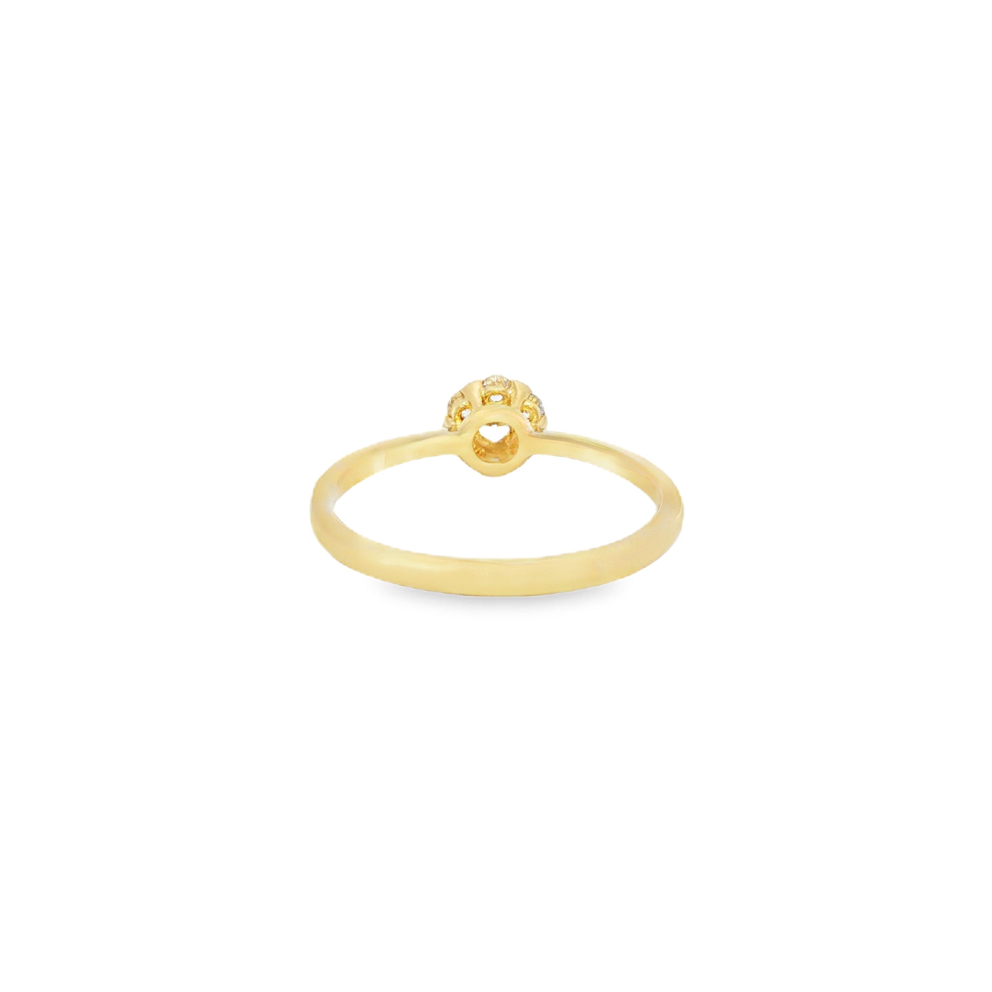 ANILLO FLOR CON ZIRCONES