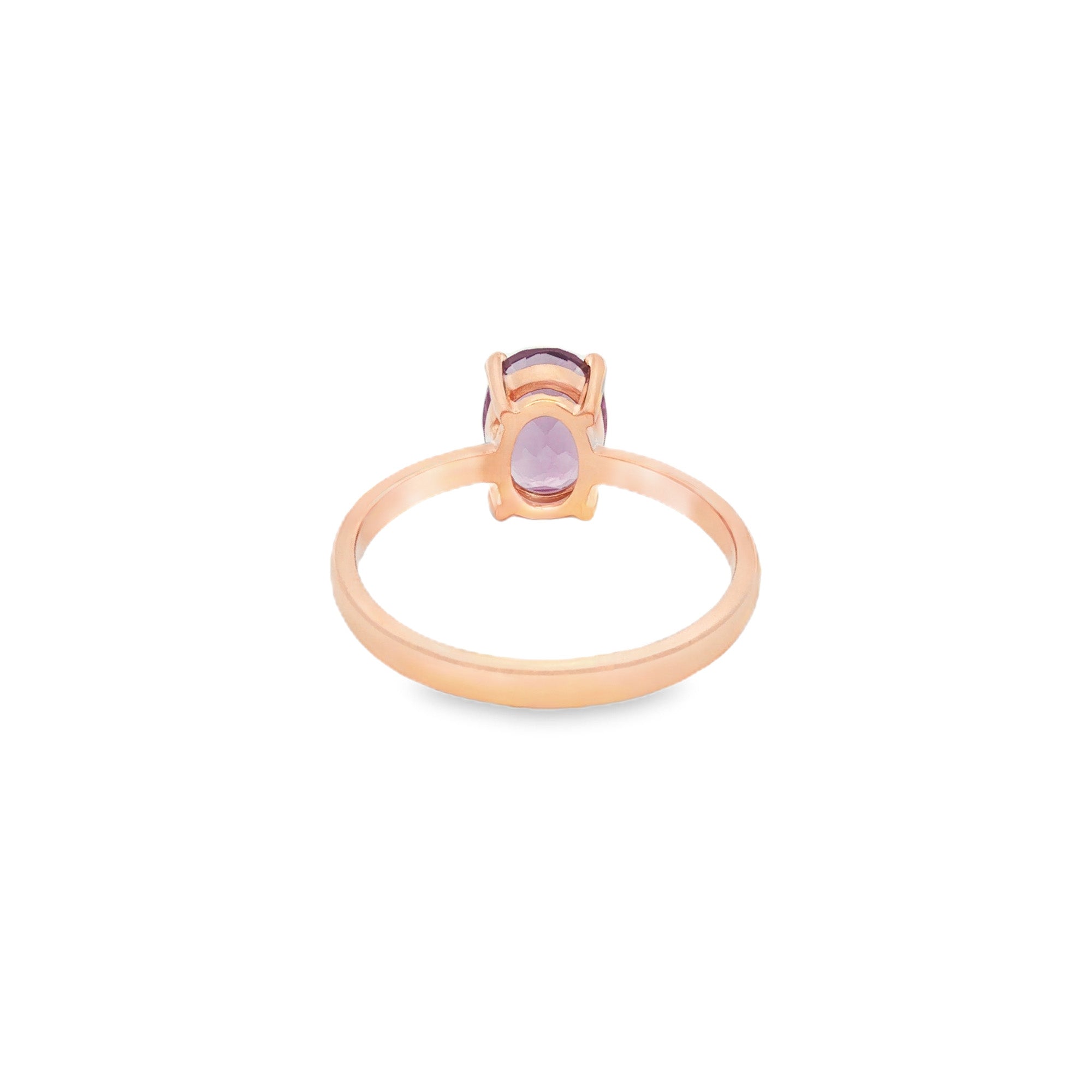 ANILLO AMATISTA OVAL