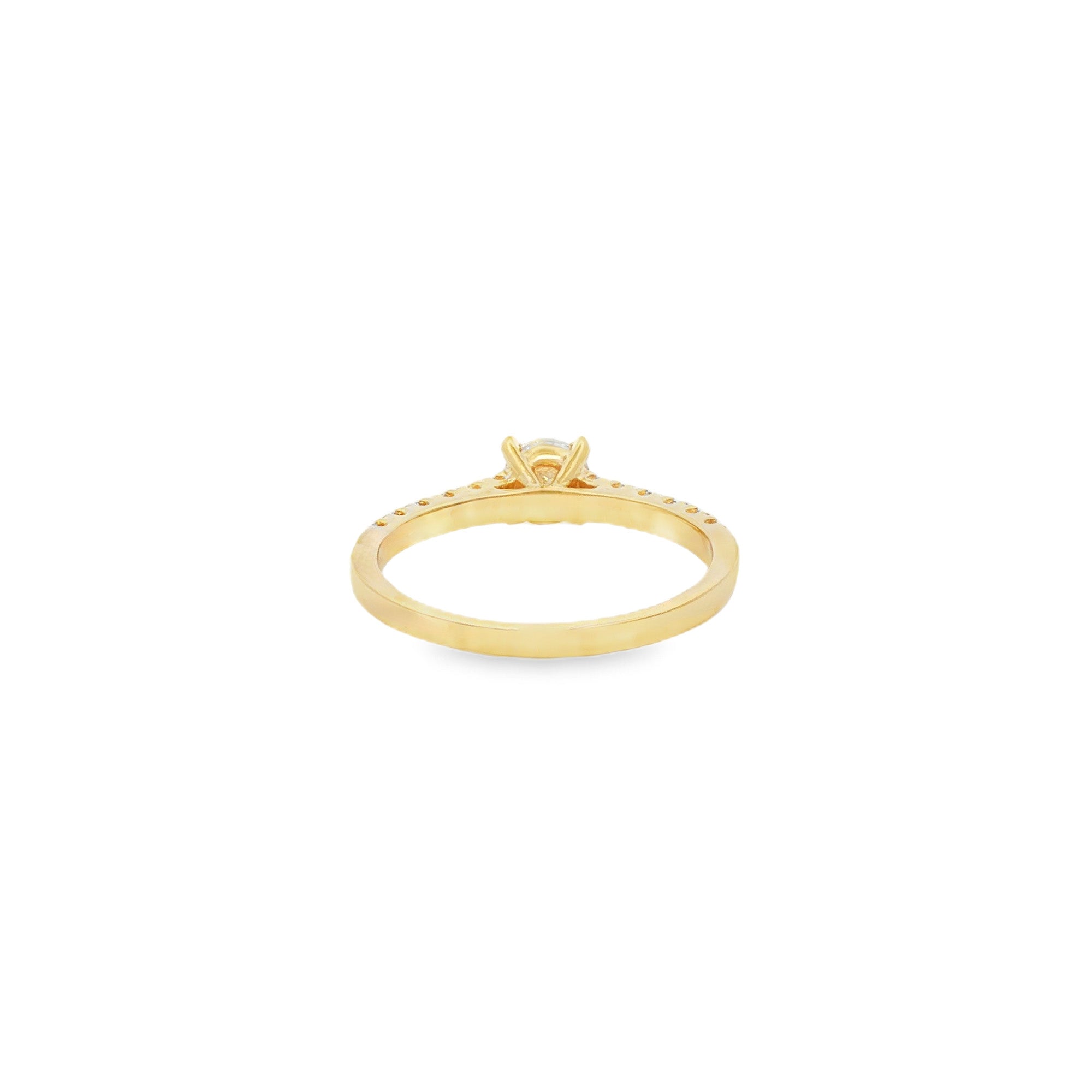 ANILLO SOLITARIO CON ZIRCÓN