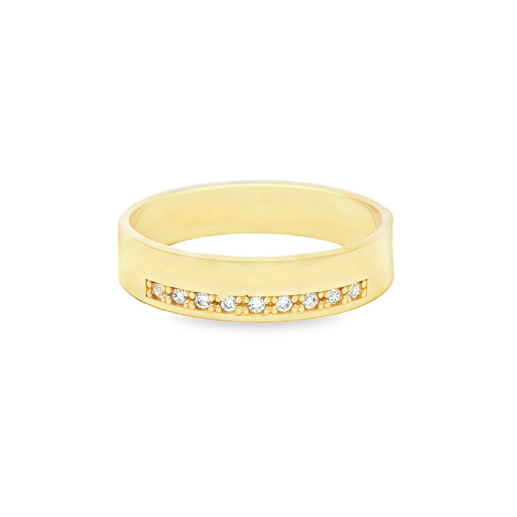 ARGOLLA 5MM ZIRCÓN PAVE