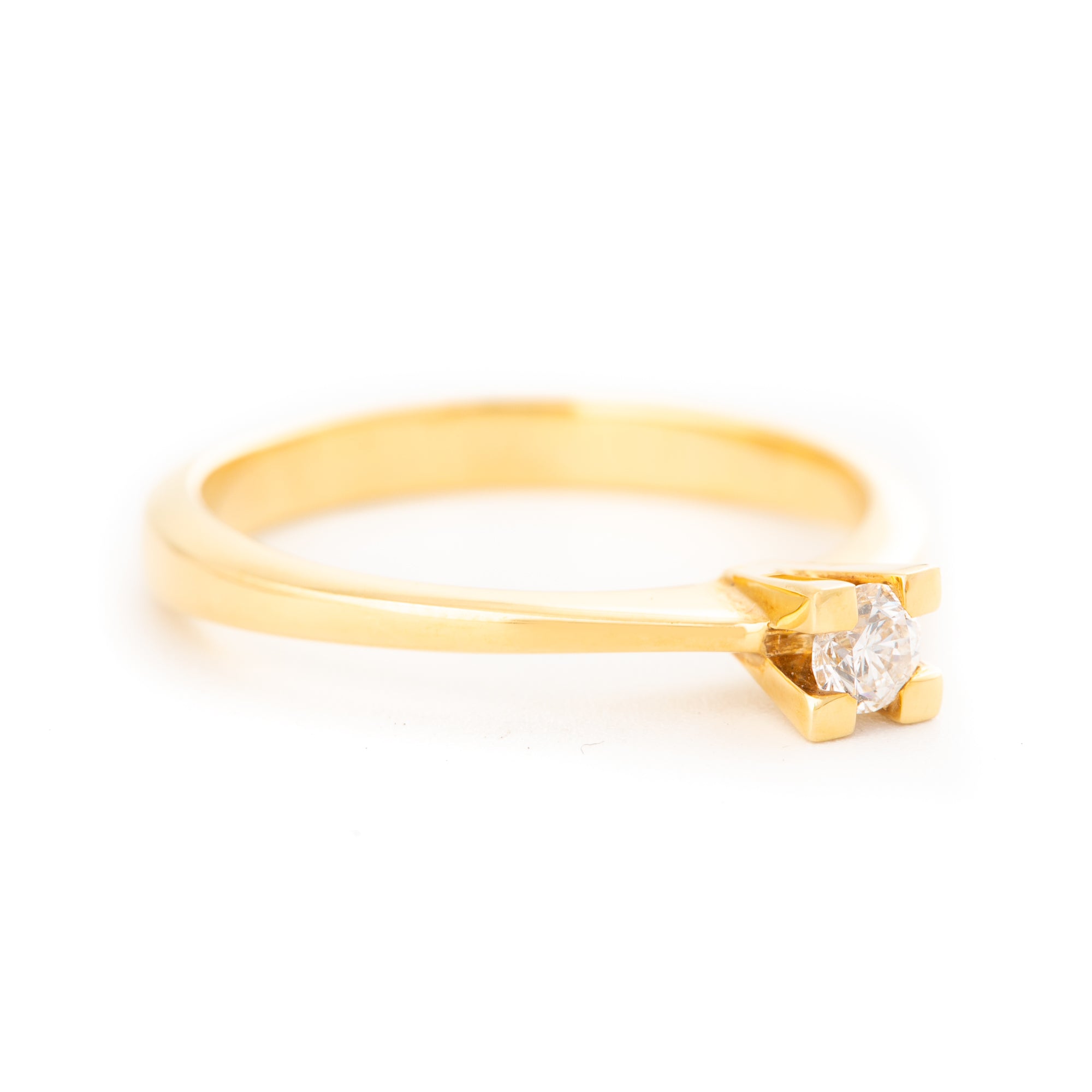 ANILLO SOLITARIO CON DIAMANTE