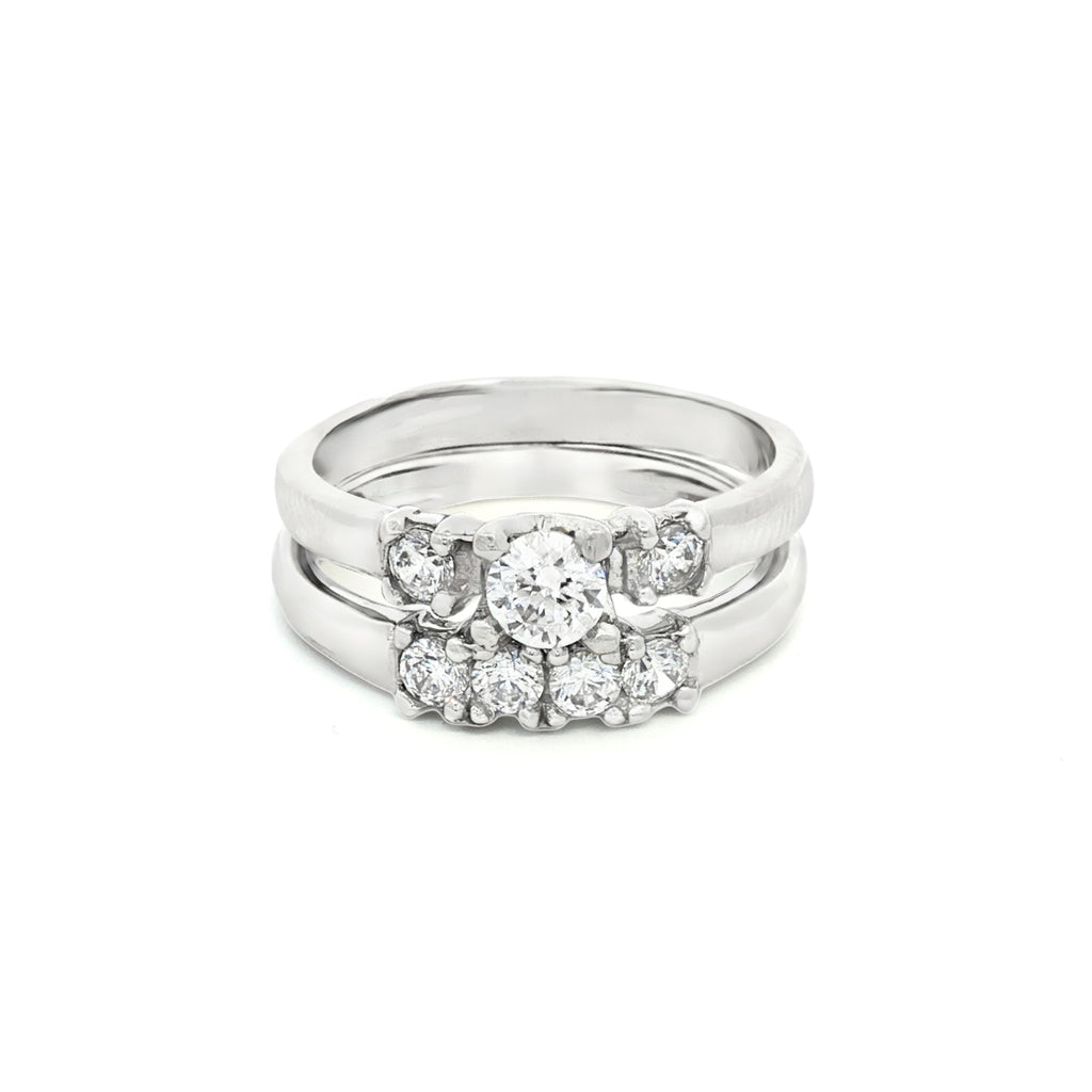 DUPLA ANILLO CON ZIRCONES