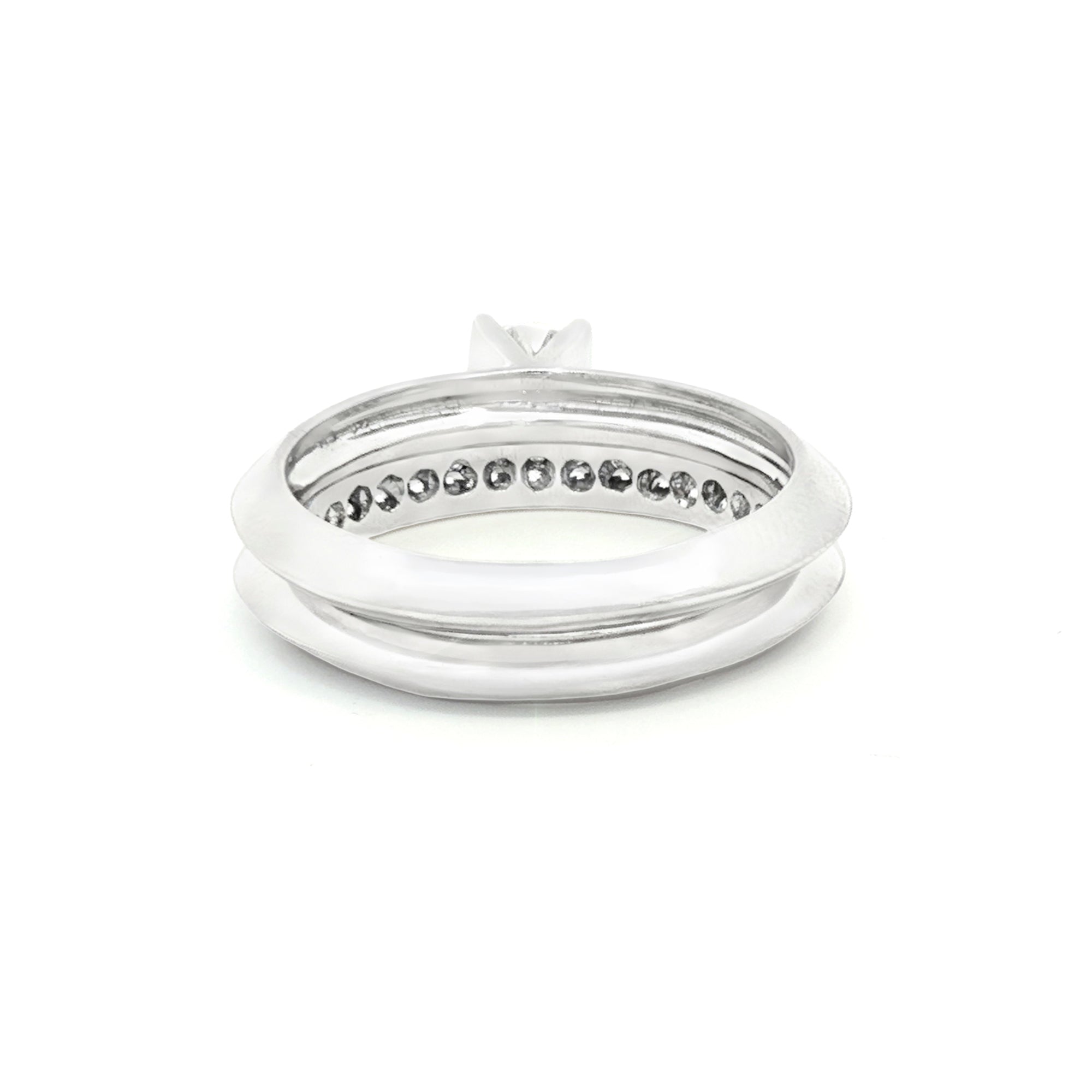 DUPLA ANILLO ZIRCONES VERTICE