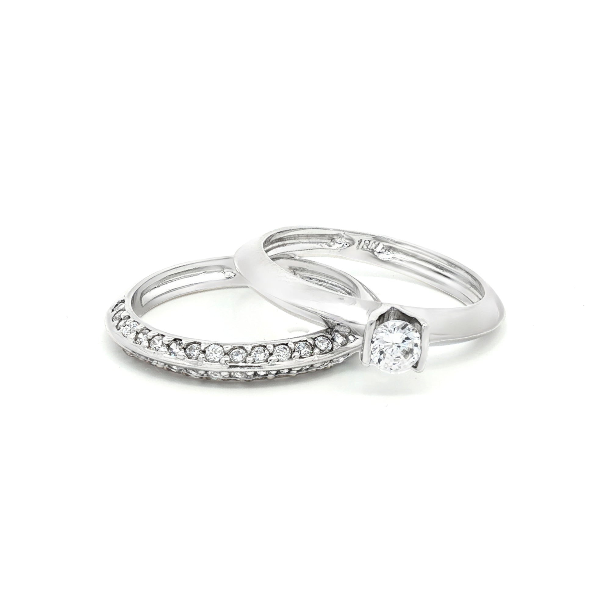 DUPLA ANILLO ZIRCONES VERTICE