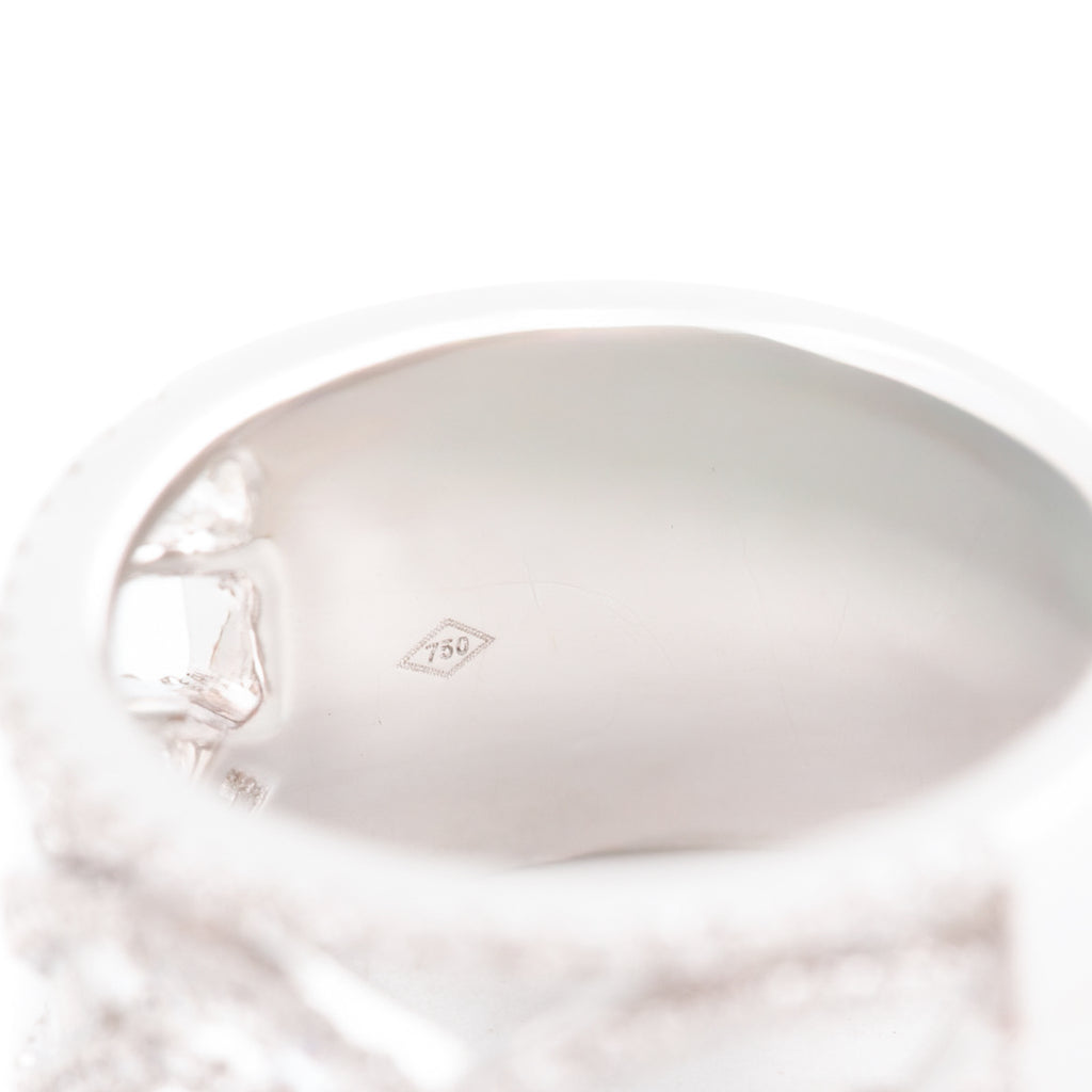 ARGOLLA ONDAS CON DIAMANTES