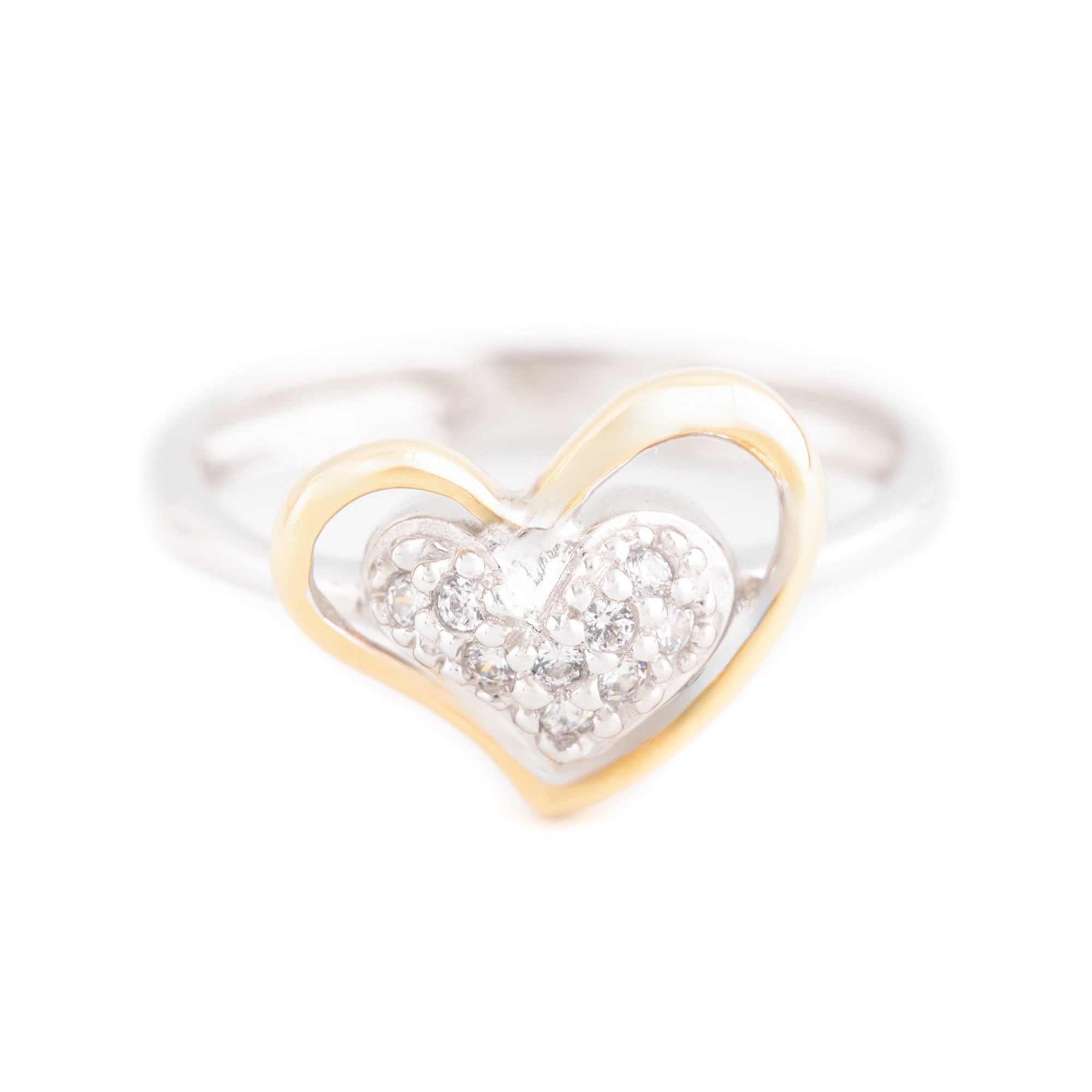 ANILLO SILUETA CORAZÓN