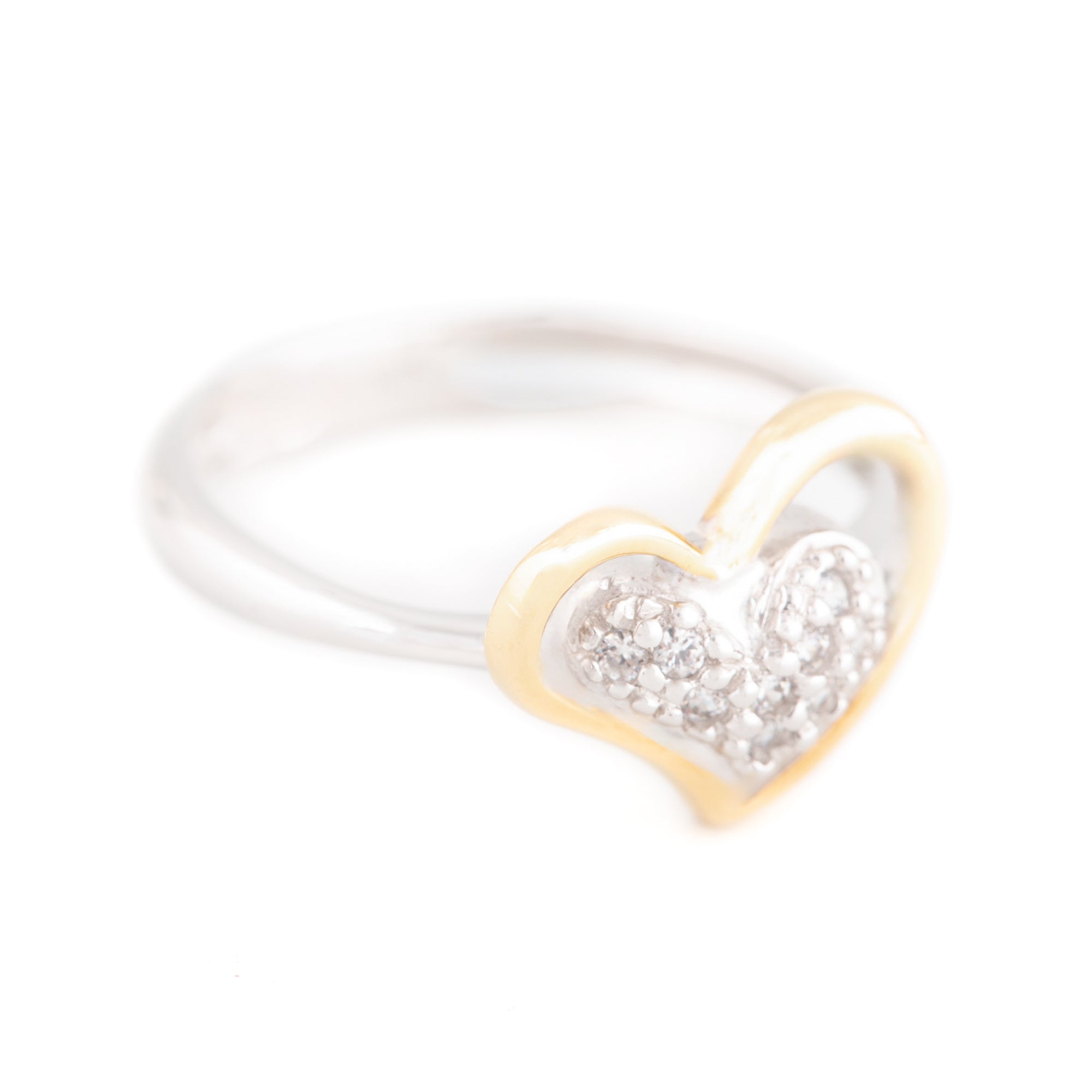 ANILLO SILUETA CORAZÓN