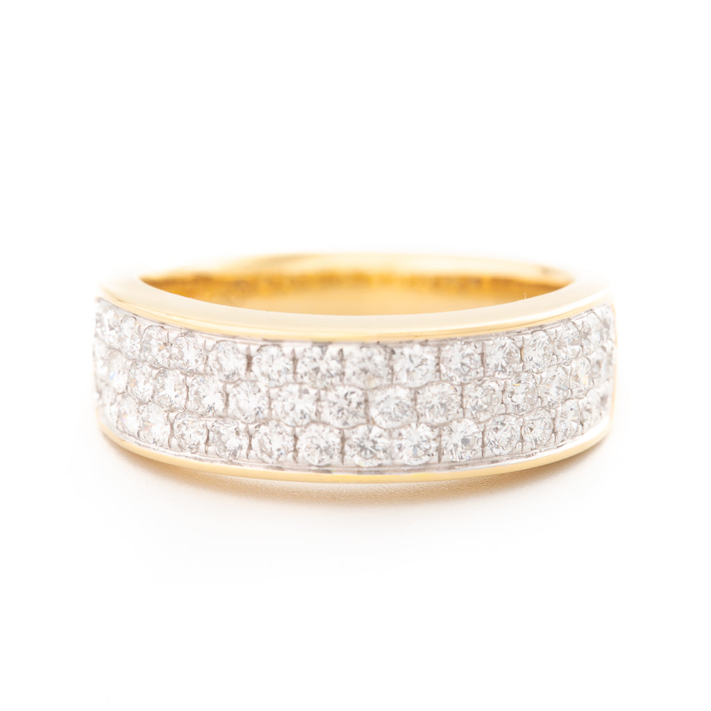 ANILLO CON DIAMANTES PAVÉ