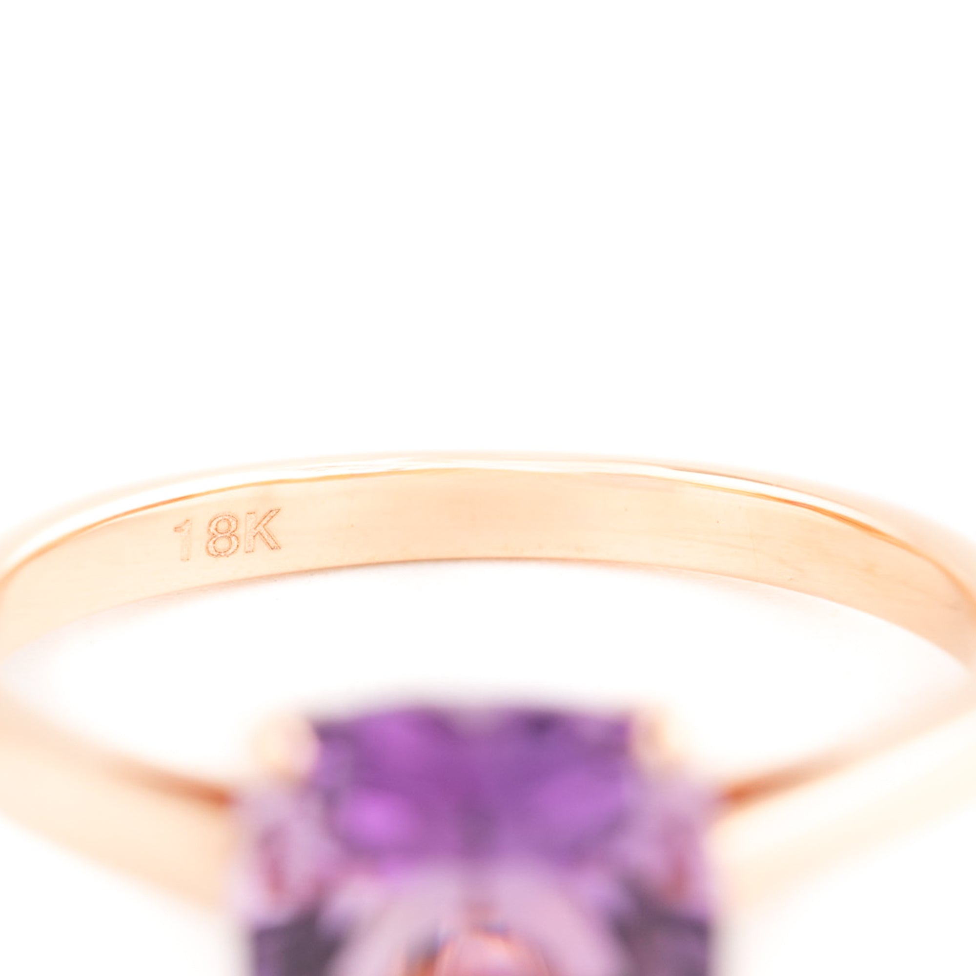 ANILLO CON AMATISTA