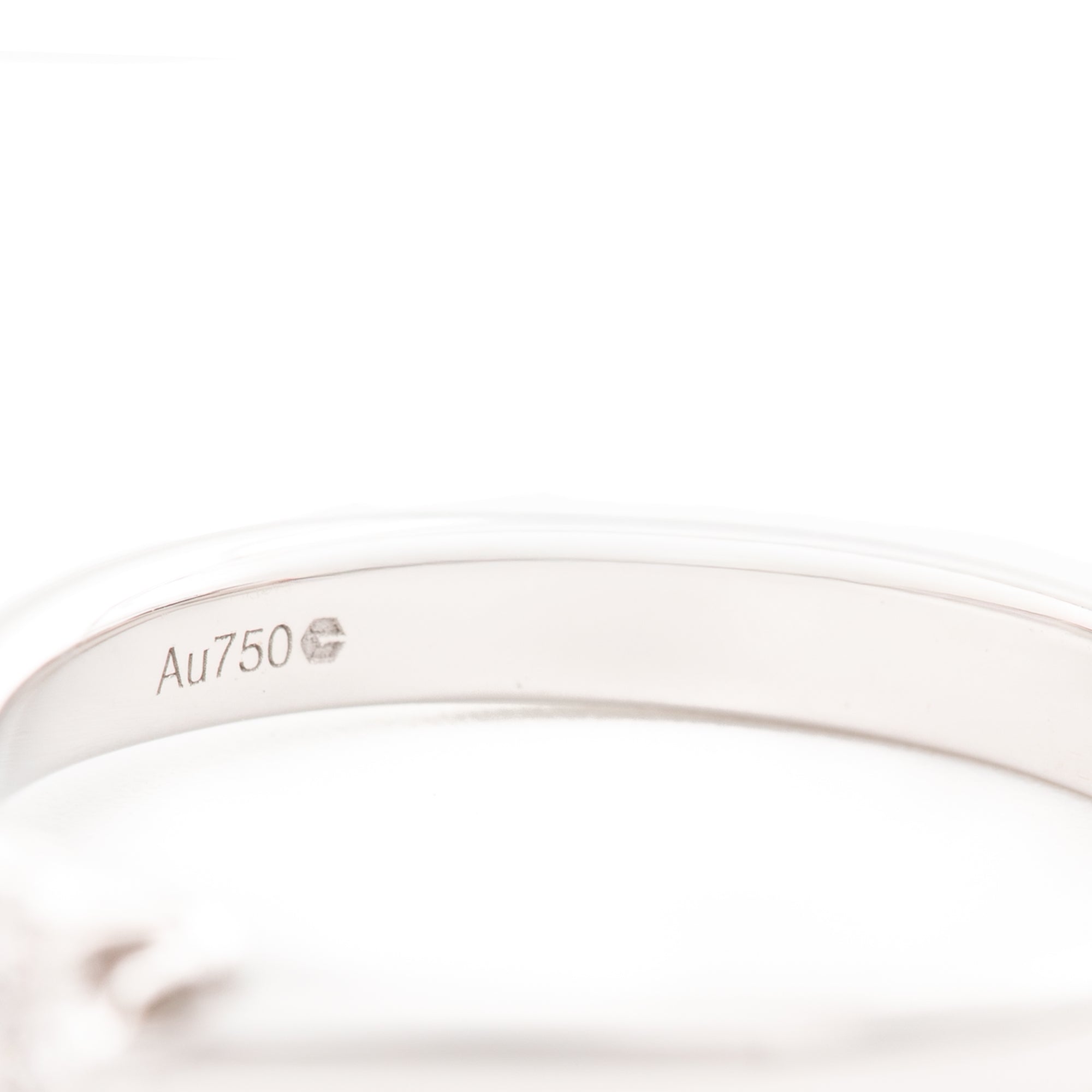 ANILLO SOLITARIO FLOR CON DIAMANTES