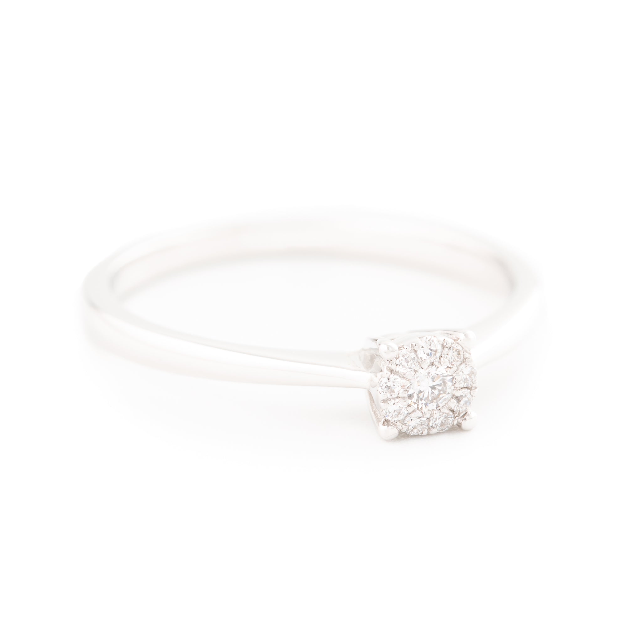 ANILLO FLOR CON DIAMANTES