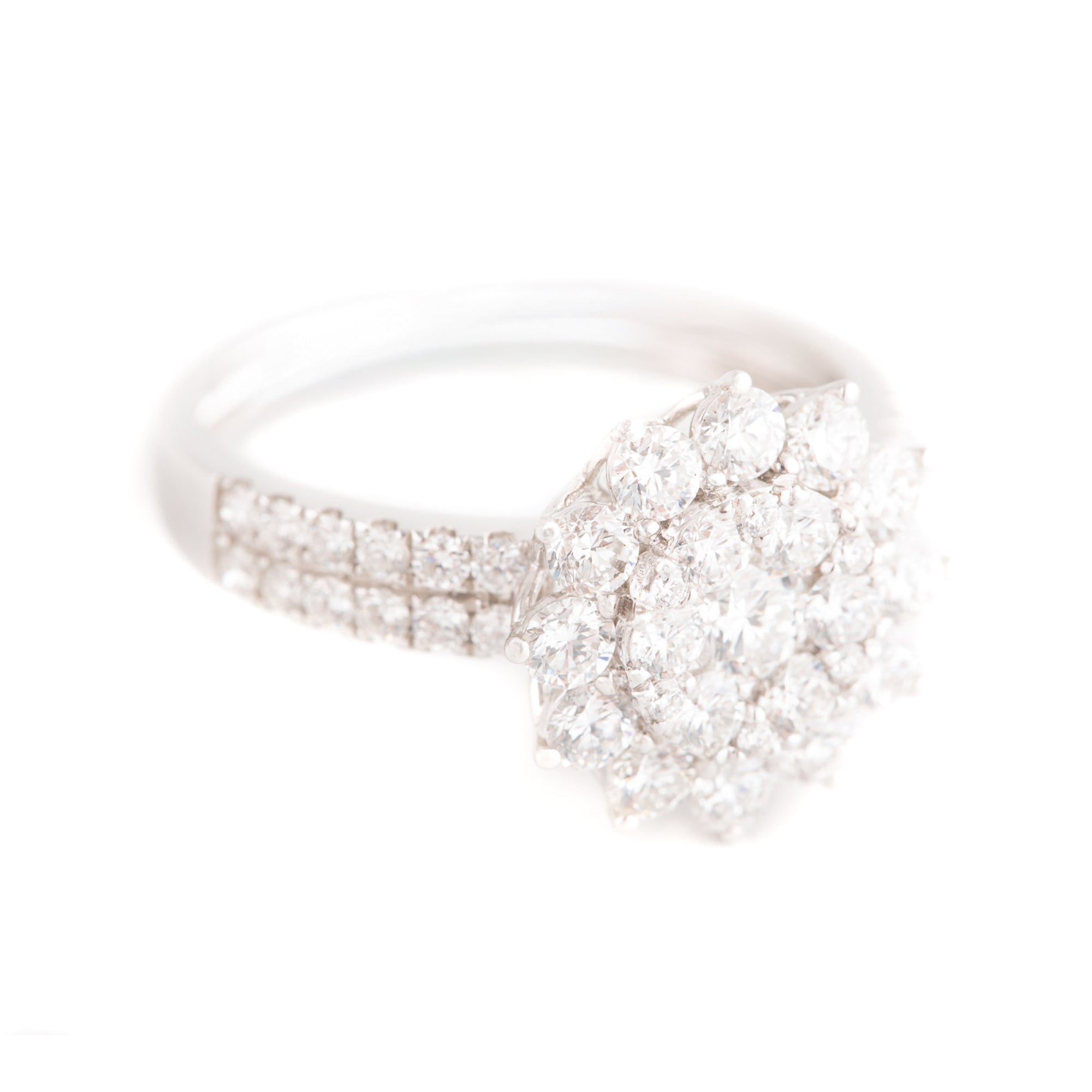 ANILLO FLOR DIAMANTES