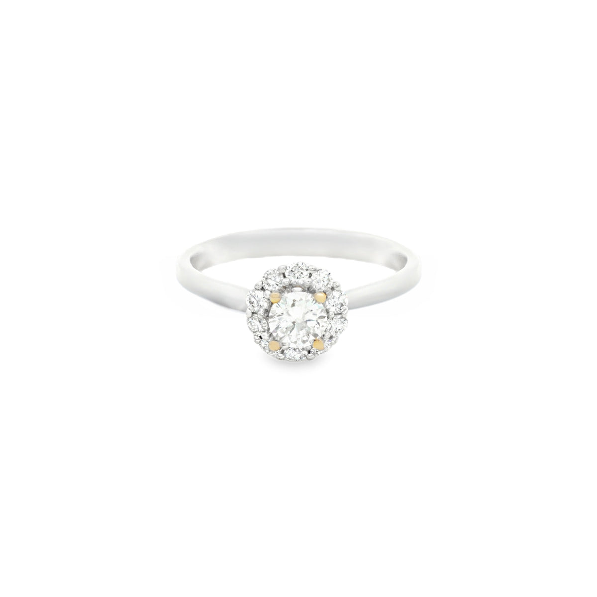 ANILLO FLOR CON DIAMANTES