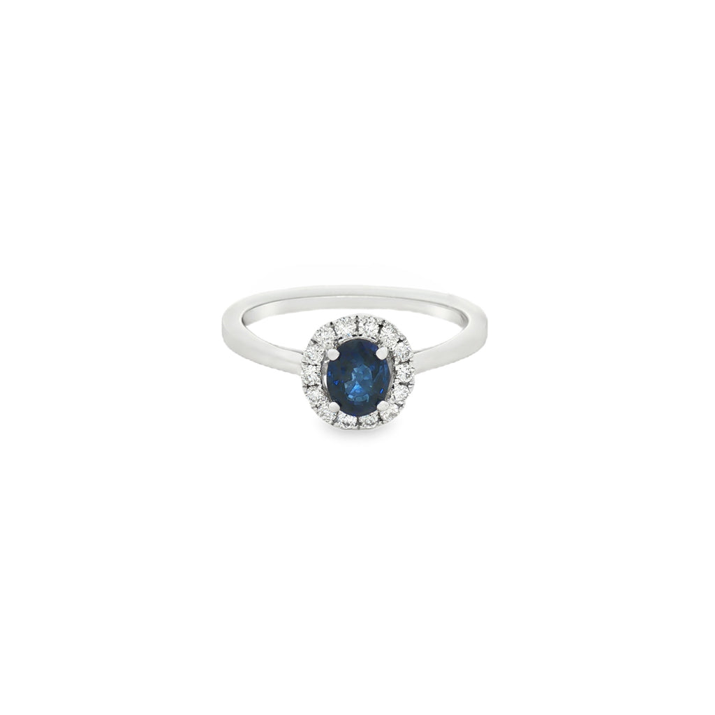 ANILLO FLOR DE ZAFIRO