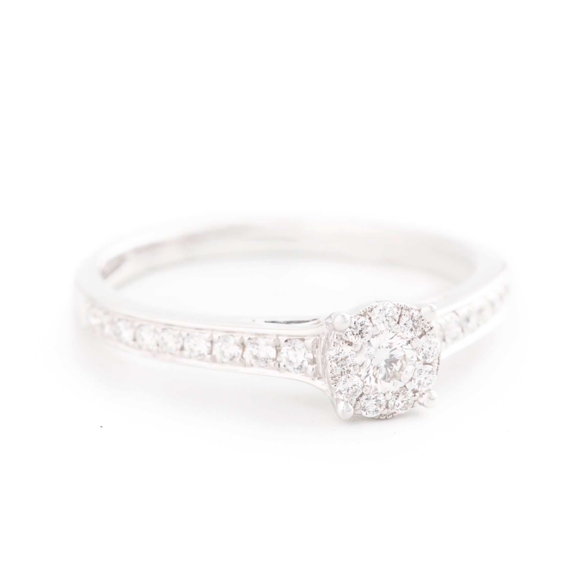 ANILLO FLOR CON DIAMANTES