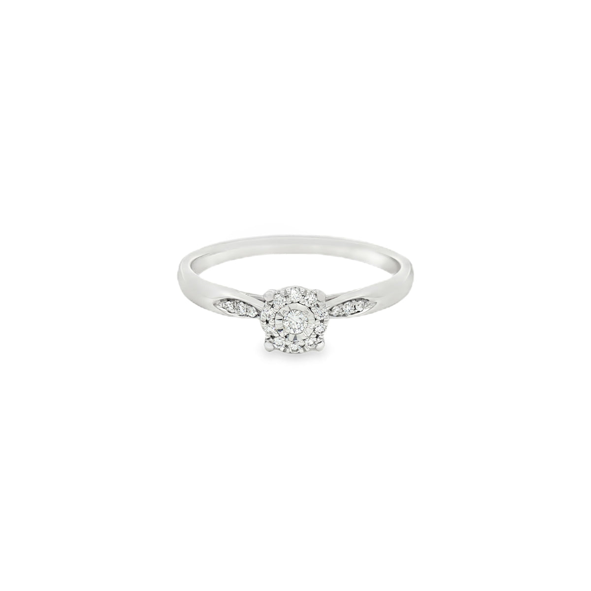 ANILLO FLOR DE DIAMANTES