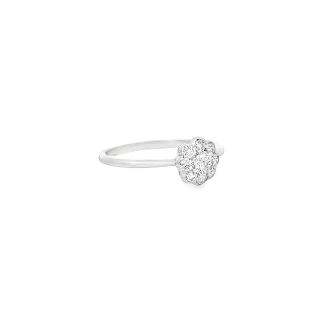 ANILLO FLOR DE DIAMANTES