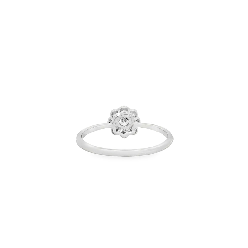 ANILLO FLOR DE DIAMANTES